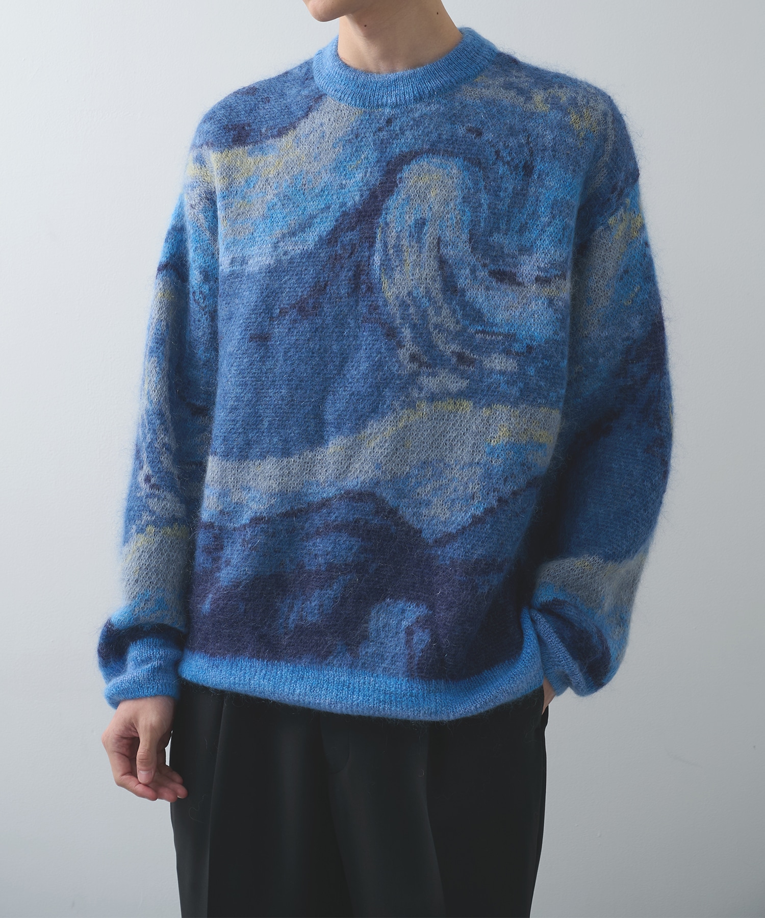 EX.mohair pullover
