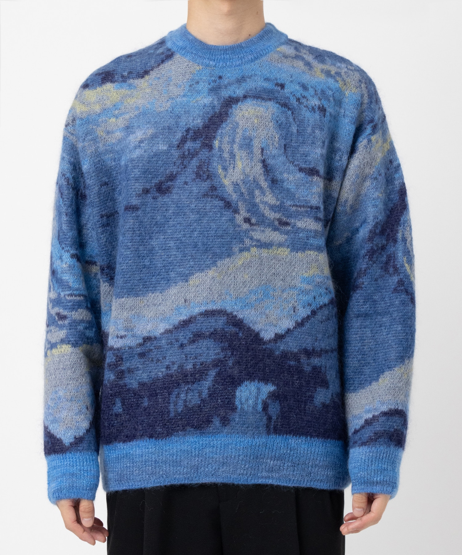 EX.mohair pullover