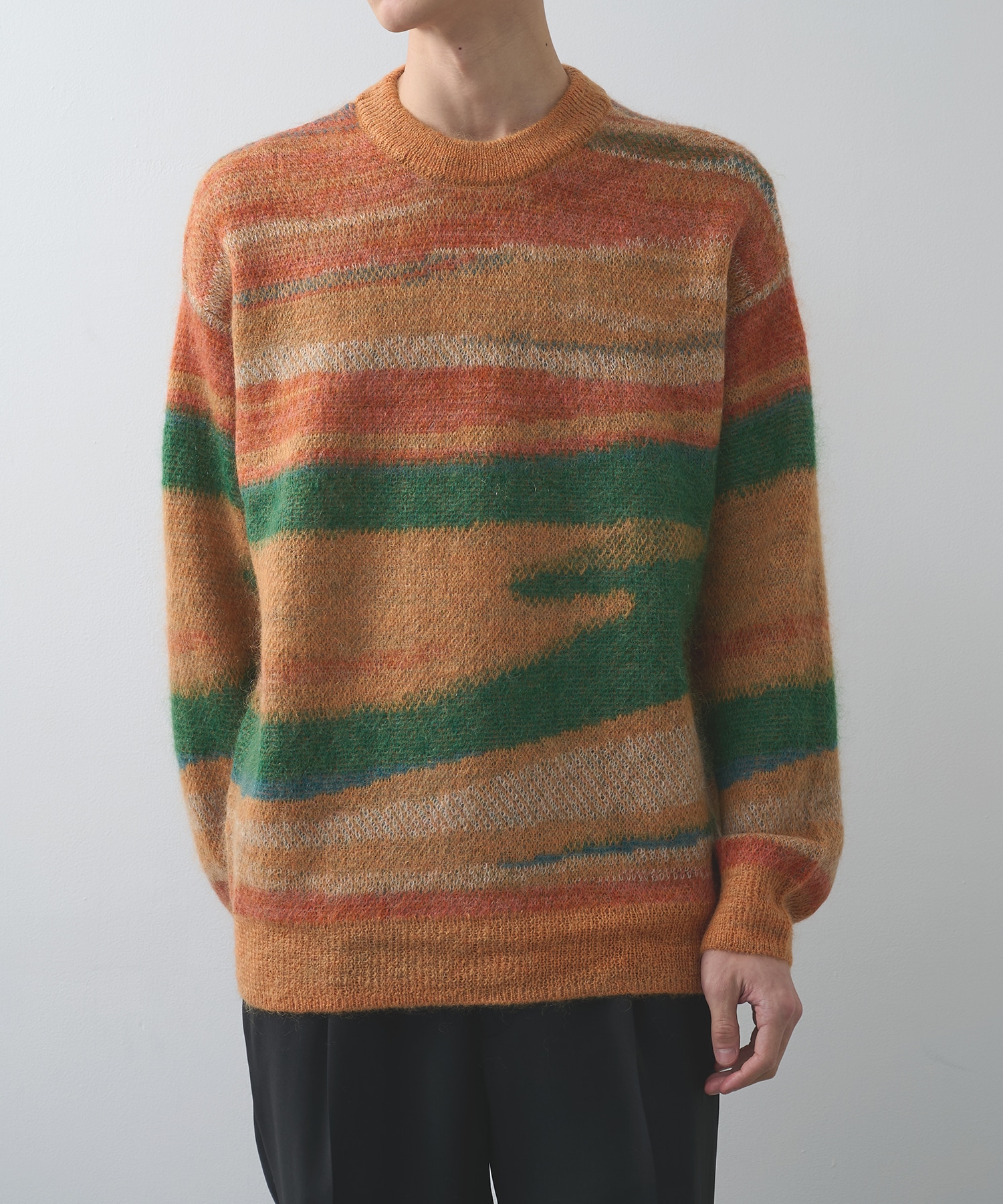 EX.mohair pullover