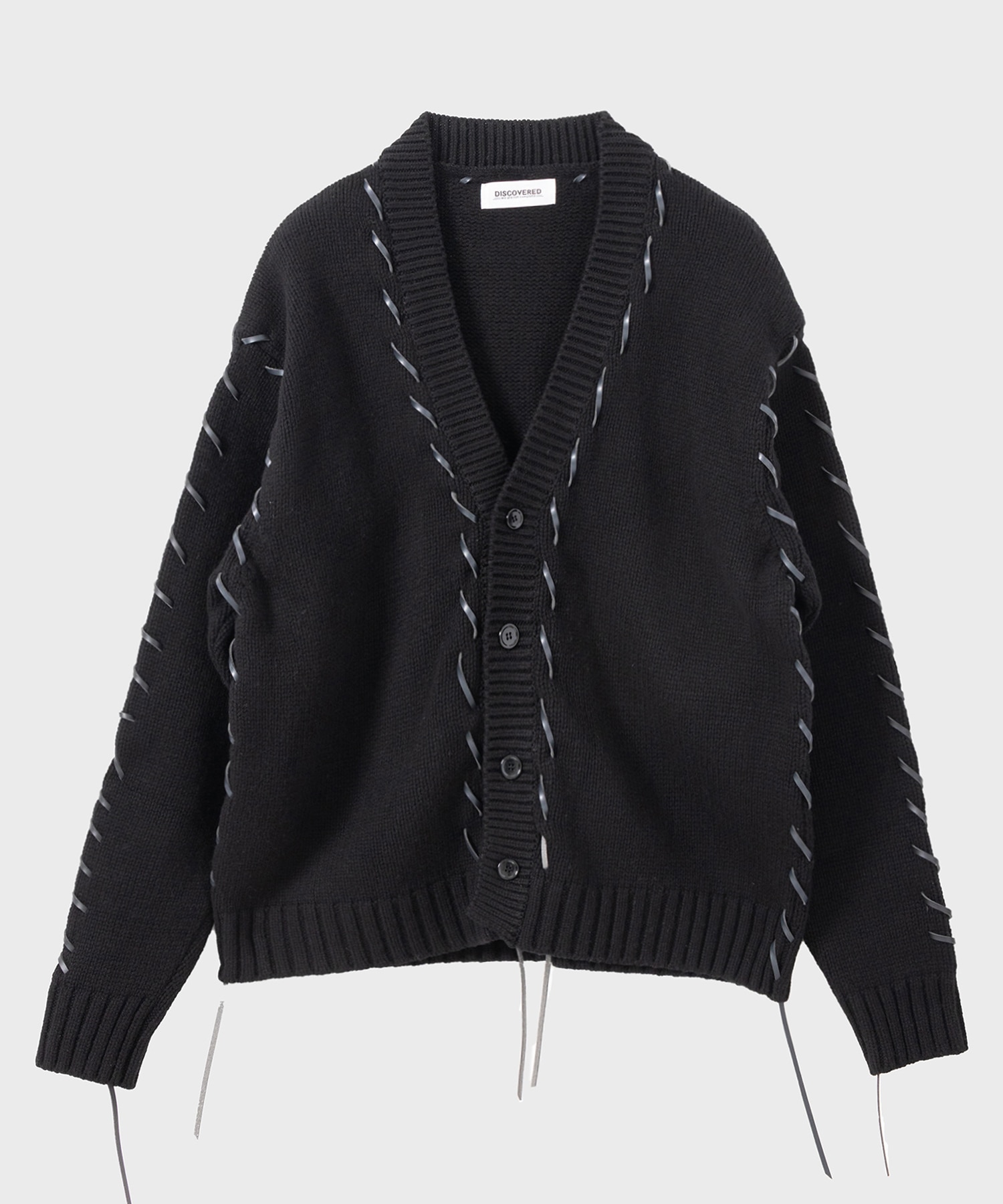 格安特売soduk drawing knit cardigan / black トップス