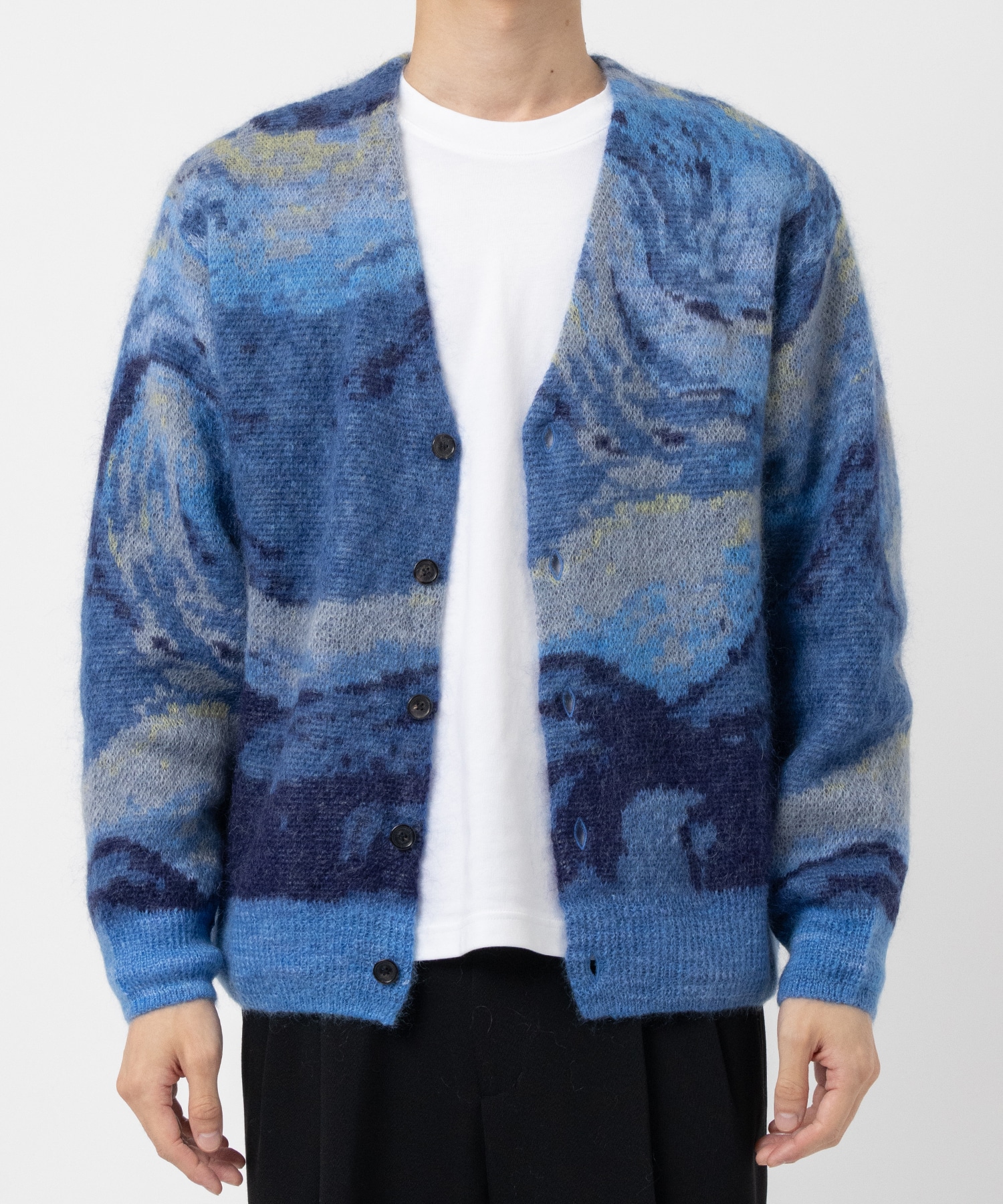 EX. mohair cardigan