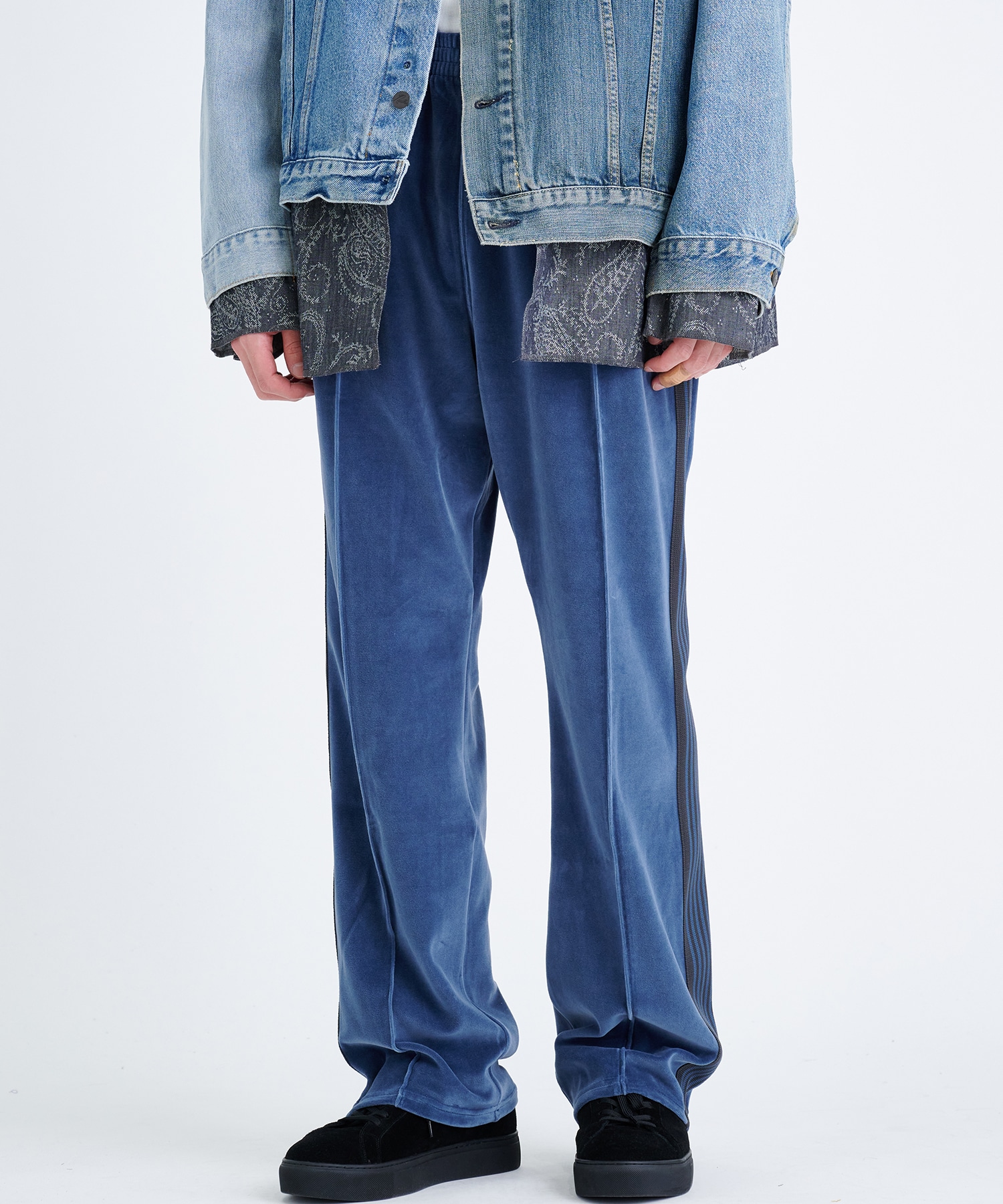 Narrow Track Pant - C/Pe Velour