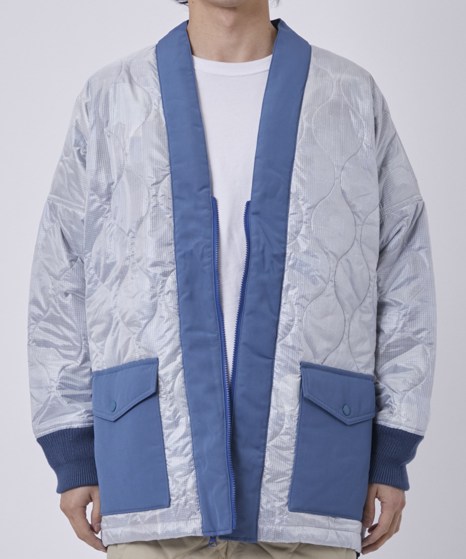 QUILTED HAORI JACKET