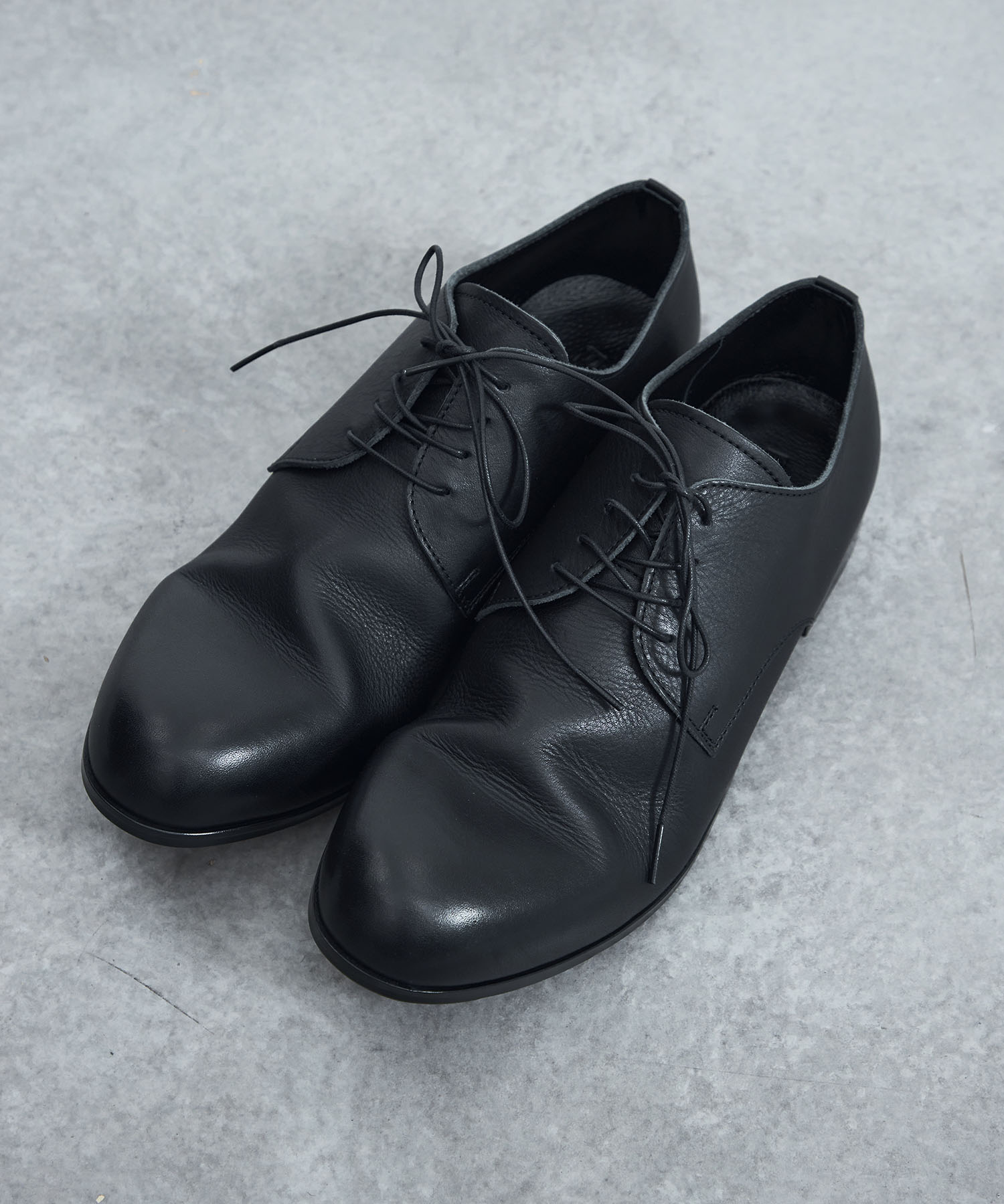 DERBY PLAIN TOE SHOES