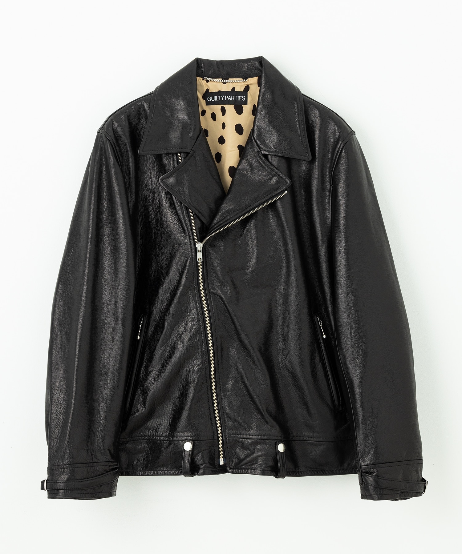 DOUBLE RIDERS LEATHER JACKET ( TYPE-2 )