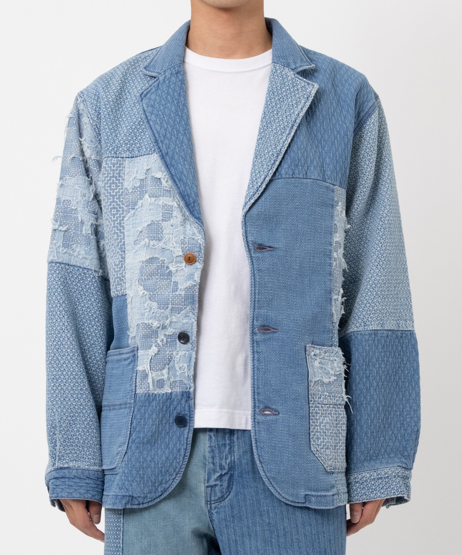 EX.PATCHWORK BORO Blazer