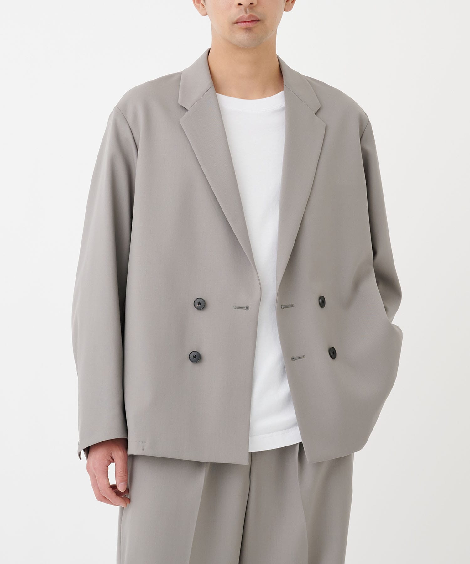 NO SEASON WASHABLEWOOL JACKET