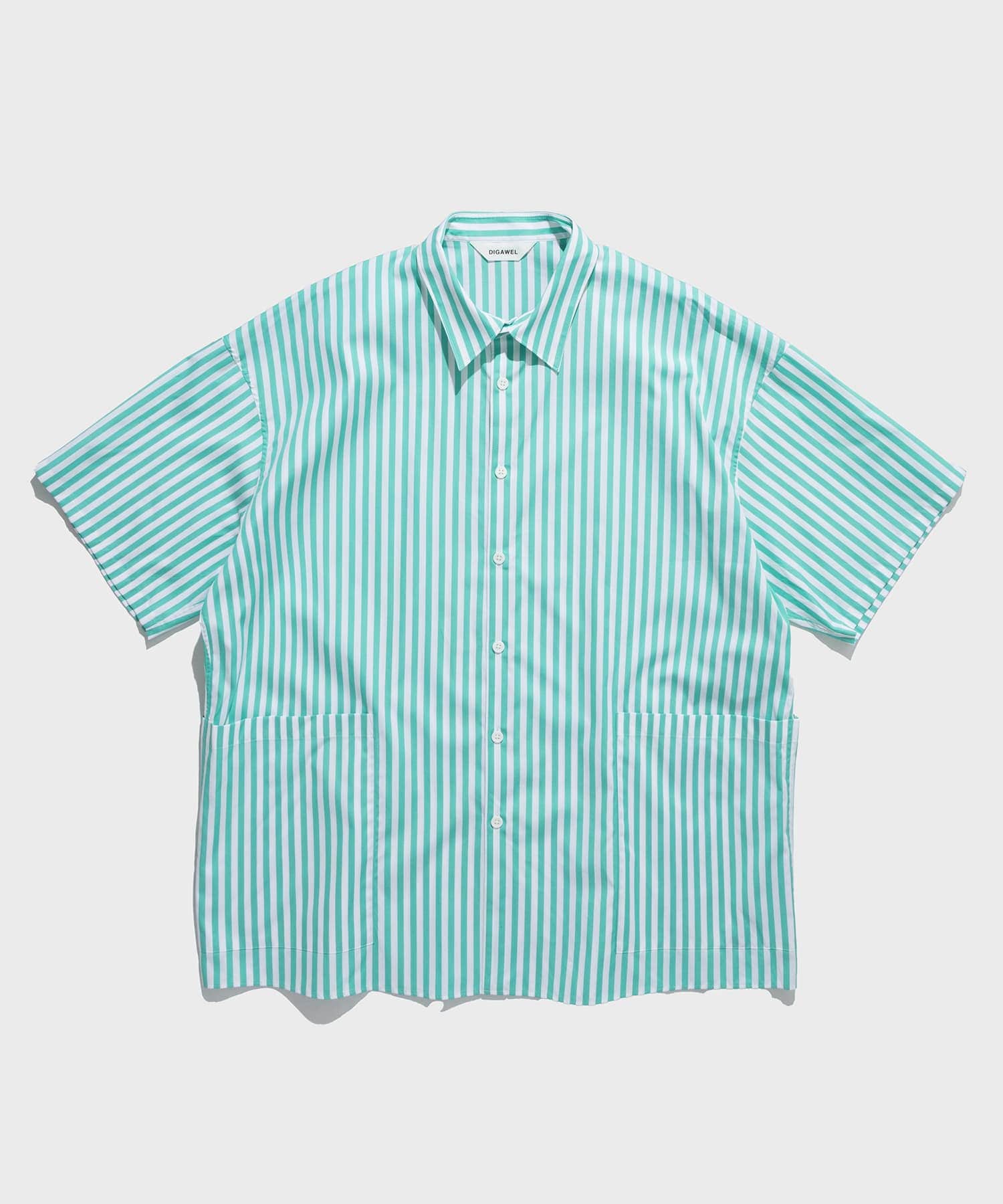 Side pocket S/S shirt1 stripe