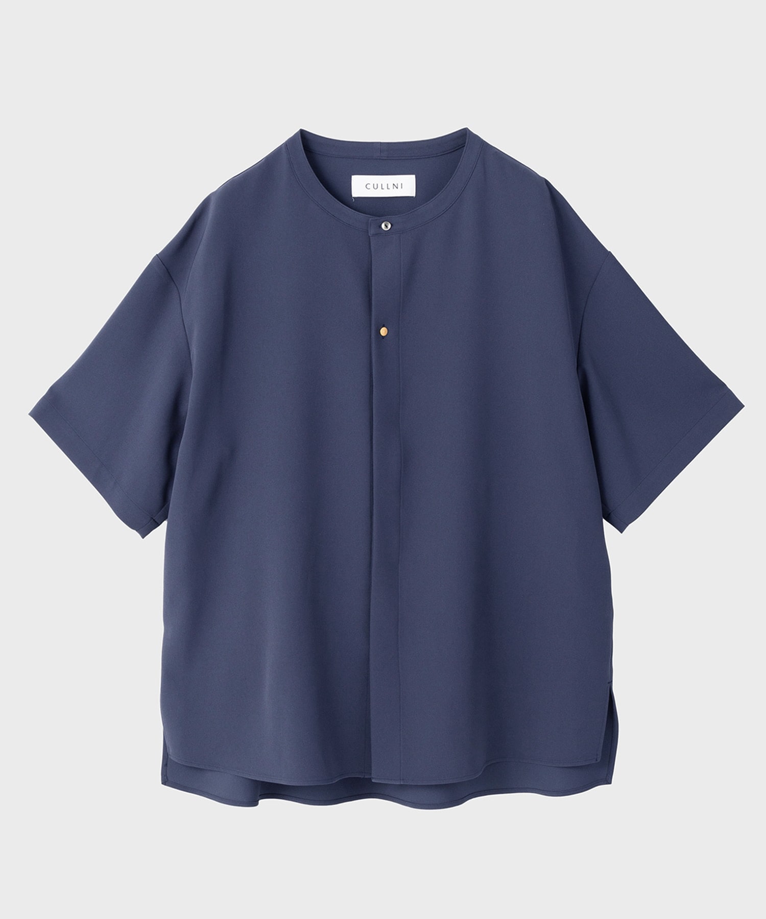 Stretch Twill   Front Fly Like Short Sleeve Shirt