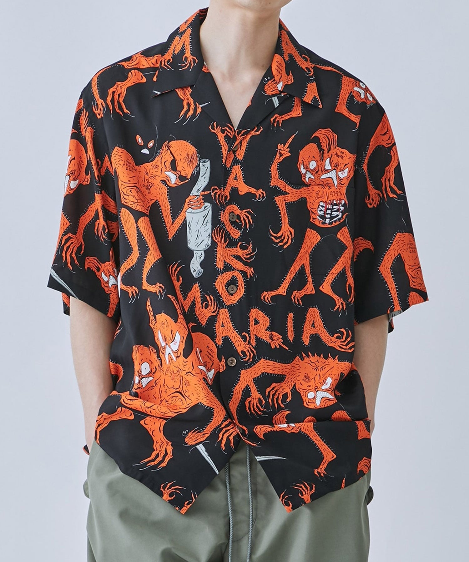 NECK FACE / HAWAIIAN SHIRT S/S ( TYPE-4 )
