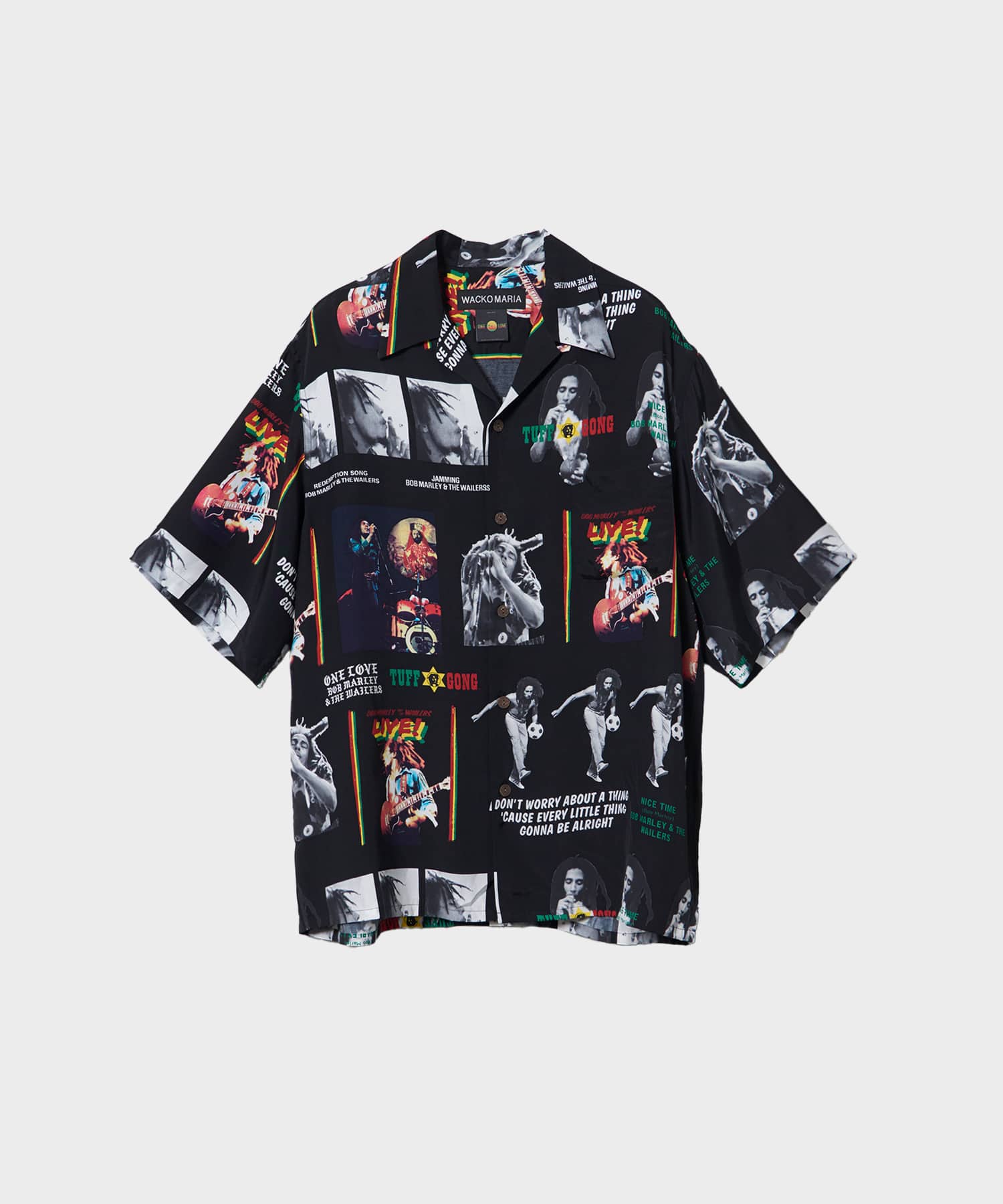 BOB MARLEY / HAWAIIAN SHIRT S/S ( TYPE-1 )