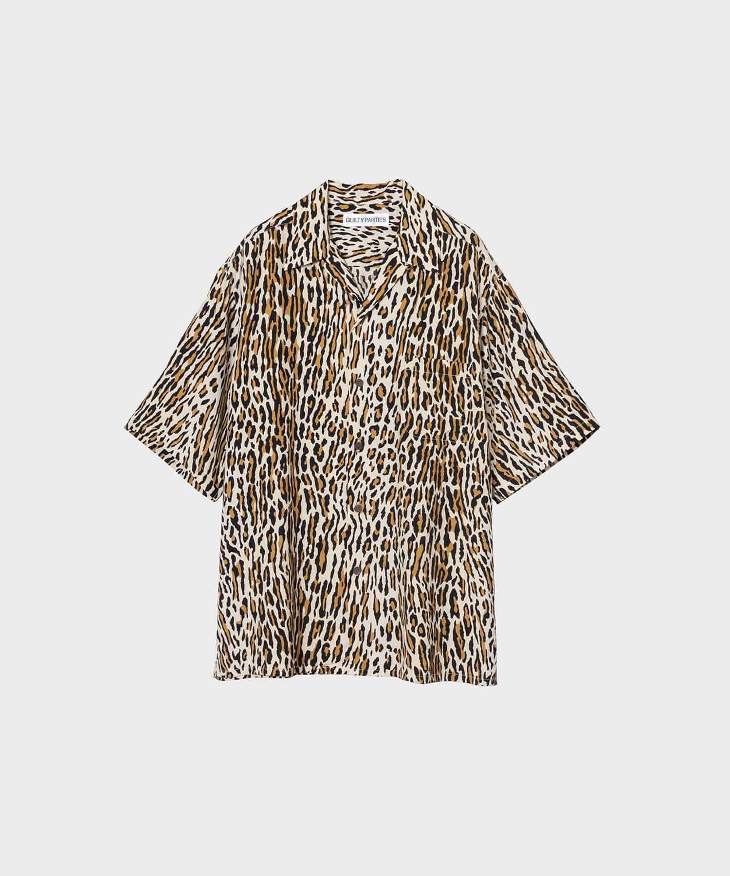 LEOPARD HAWAIIAN SHIRT S/S