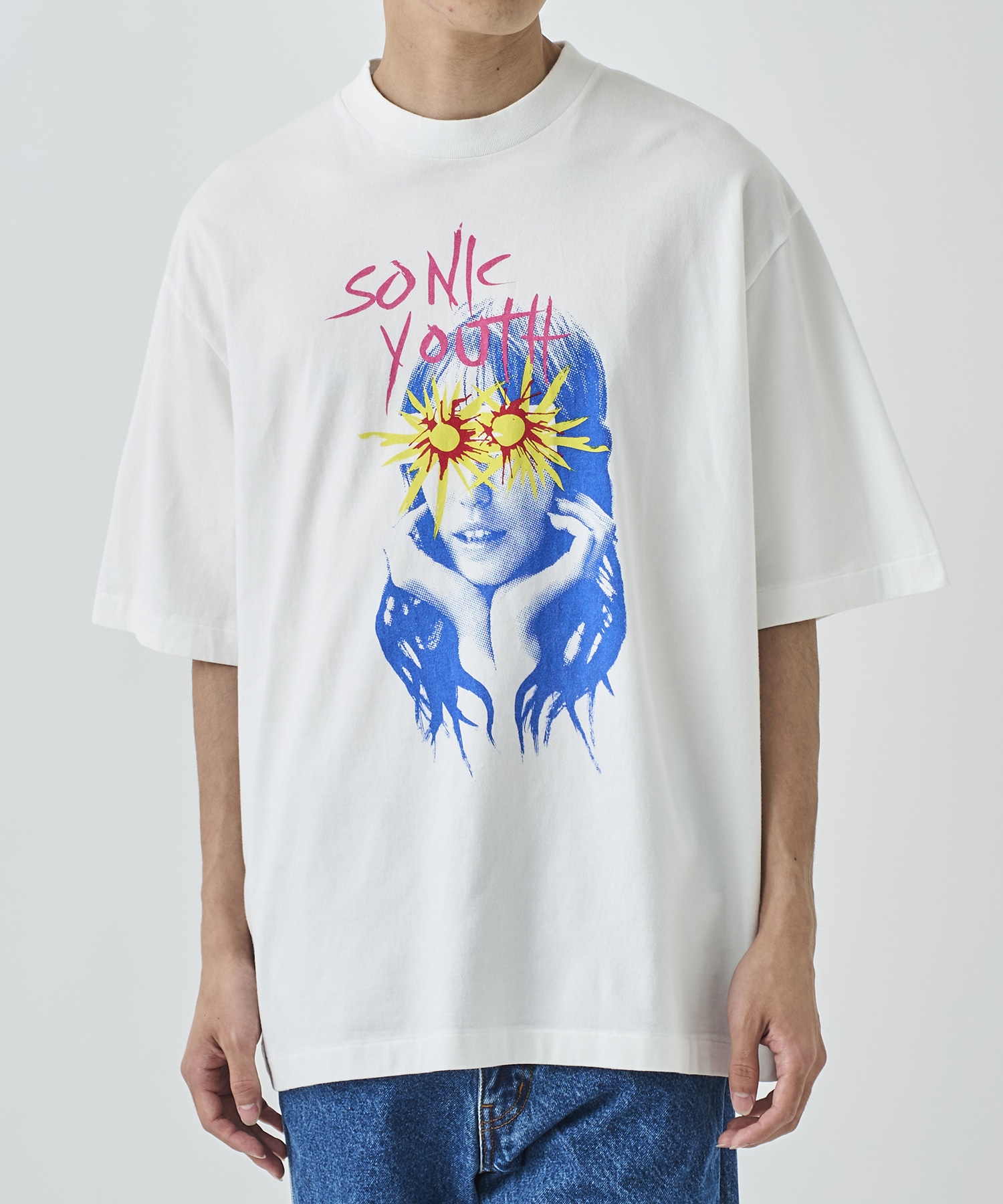 Sunburst Print Tee WIDE