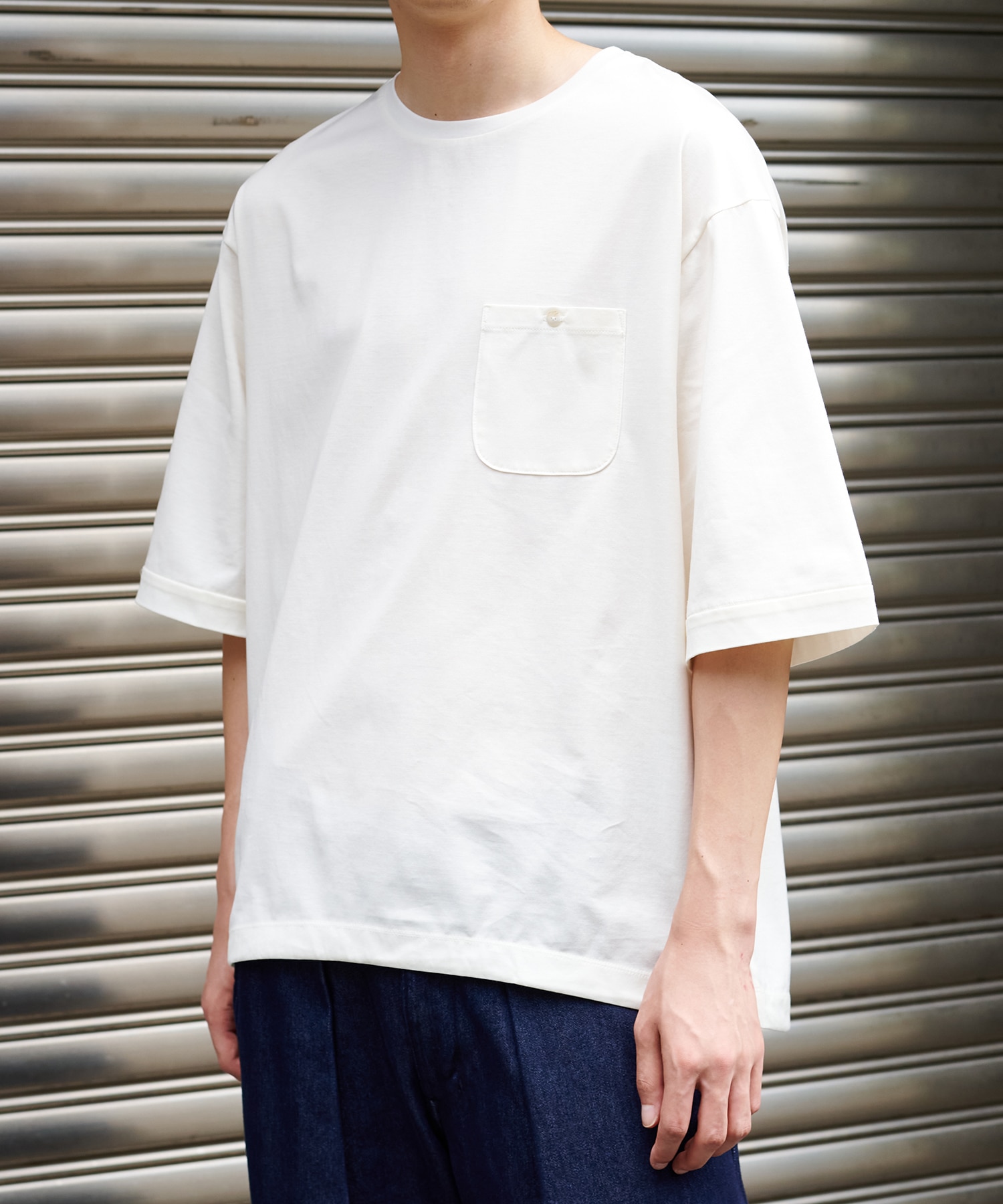 〈STUDIOUS×PUBLIC TOKYO〉ビューティーコットンコードTEE