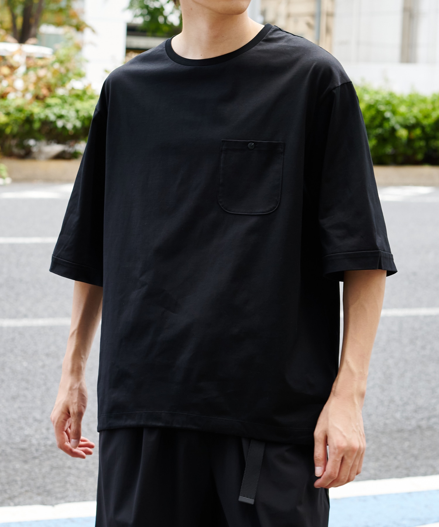 〈STUDIOUS×PUBLIC TOKYO〉ビューティーコットンコードTEE