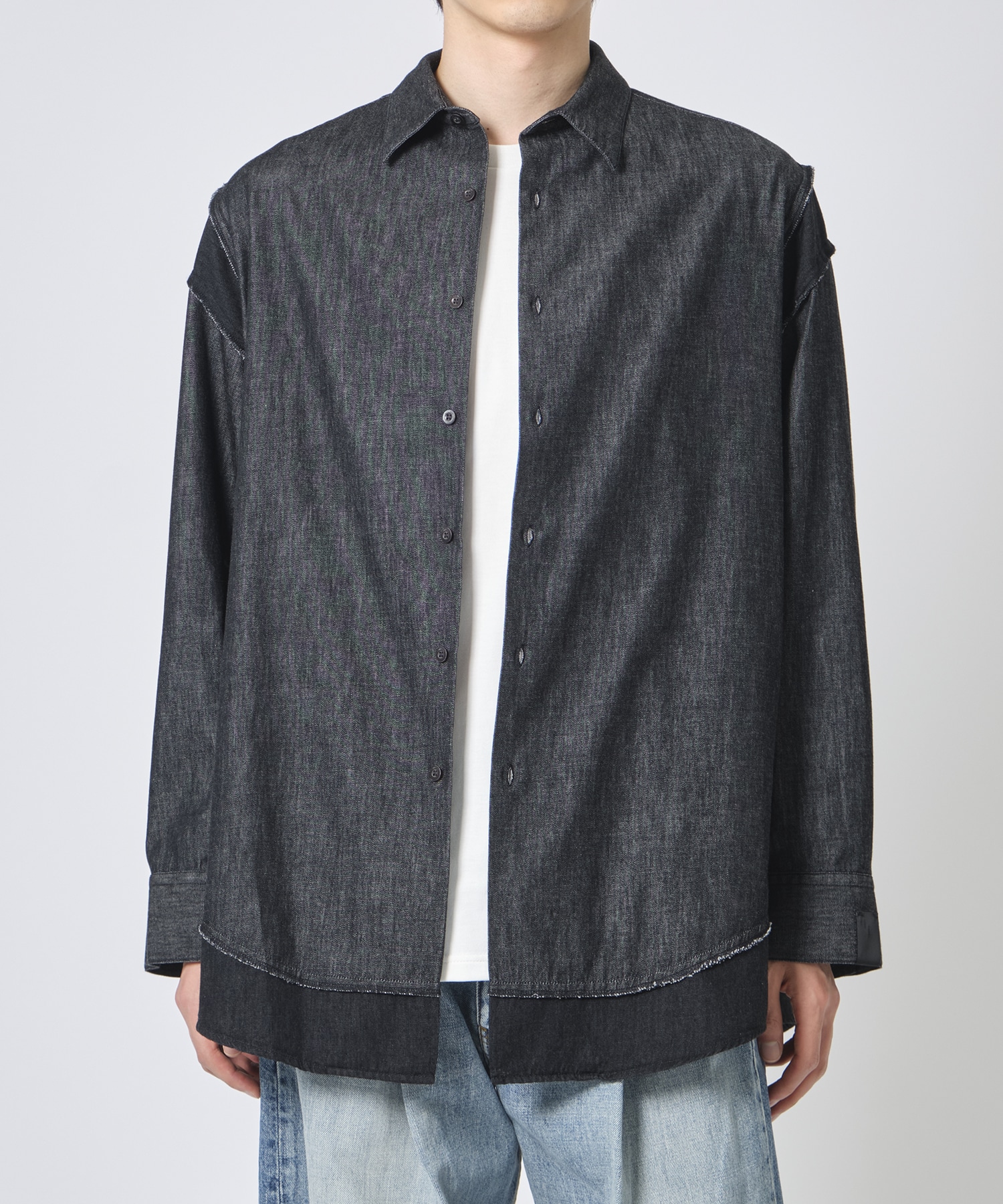 〈別注〉 DENIM L/S SHIRT