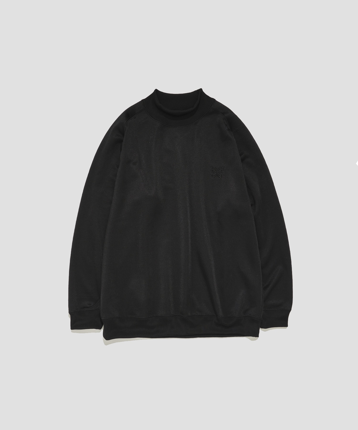 L/S Mock Neck Tee - C/PE Bright Jersey