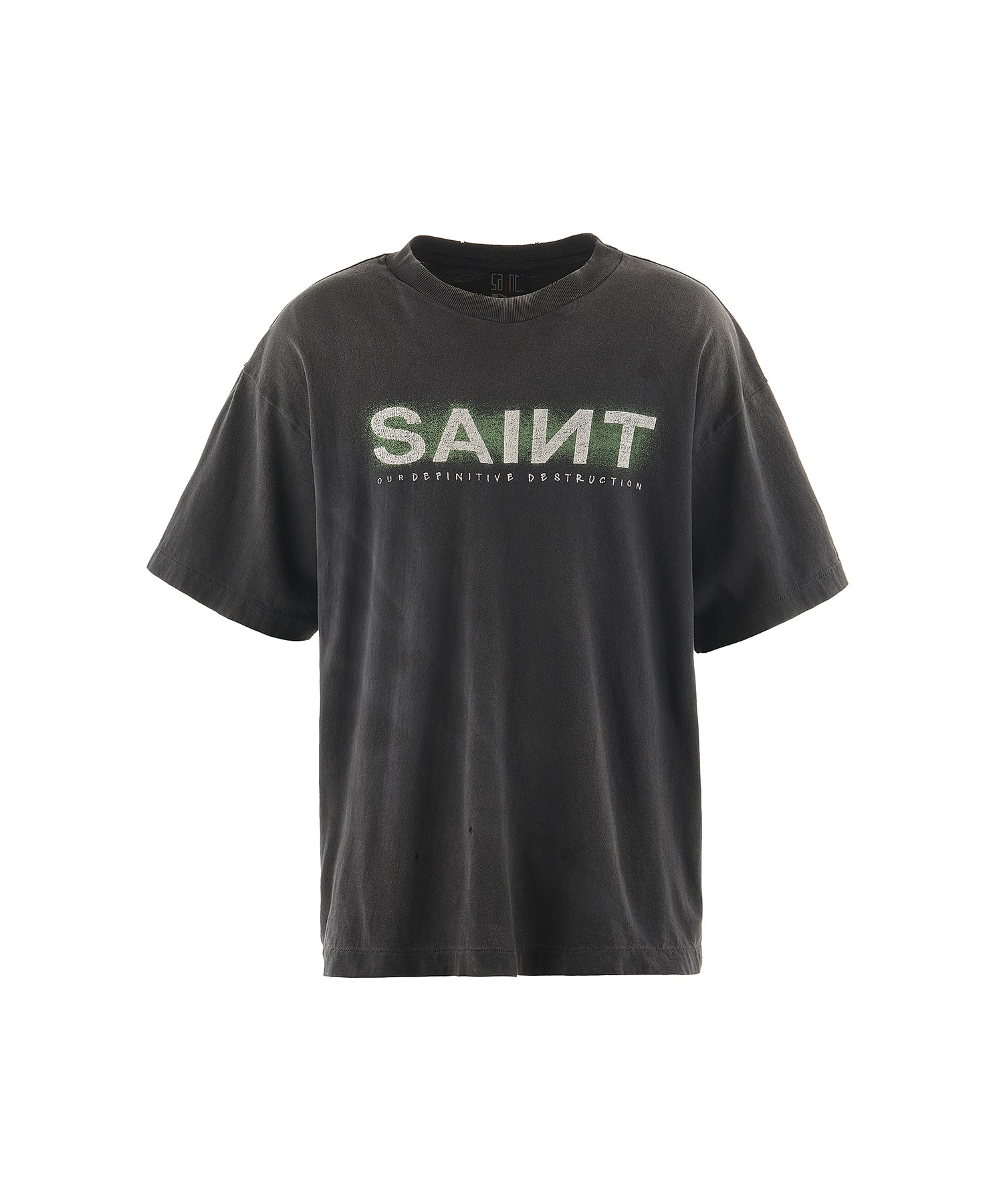 SM-YS1-0000-001/SS TEE/SAINT/BLACK