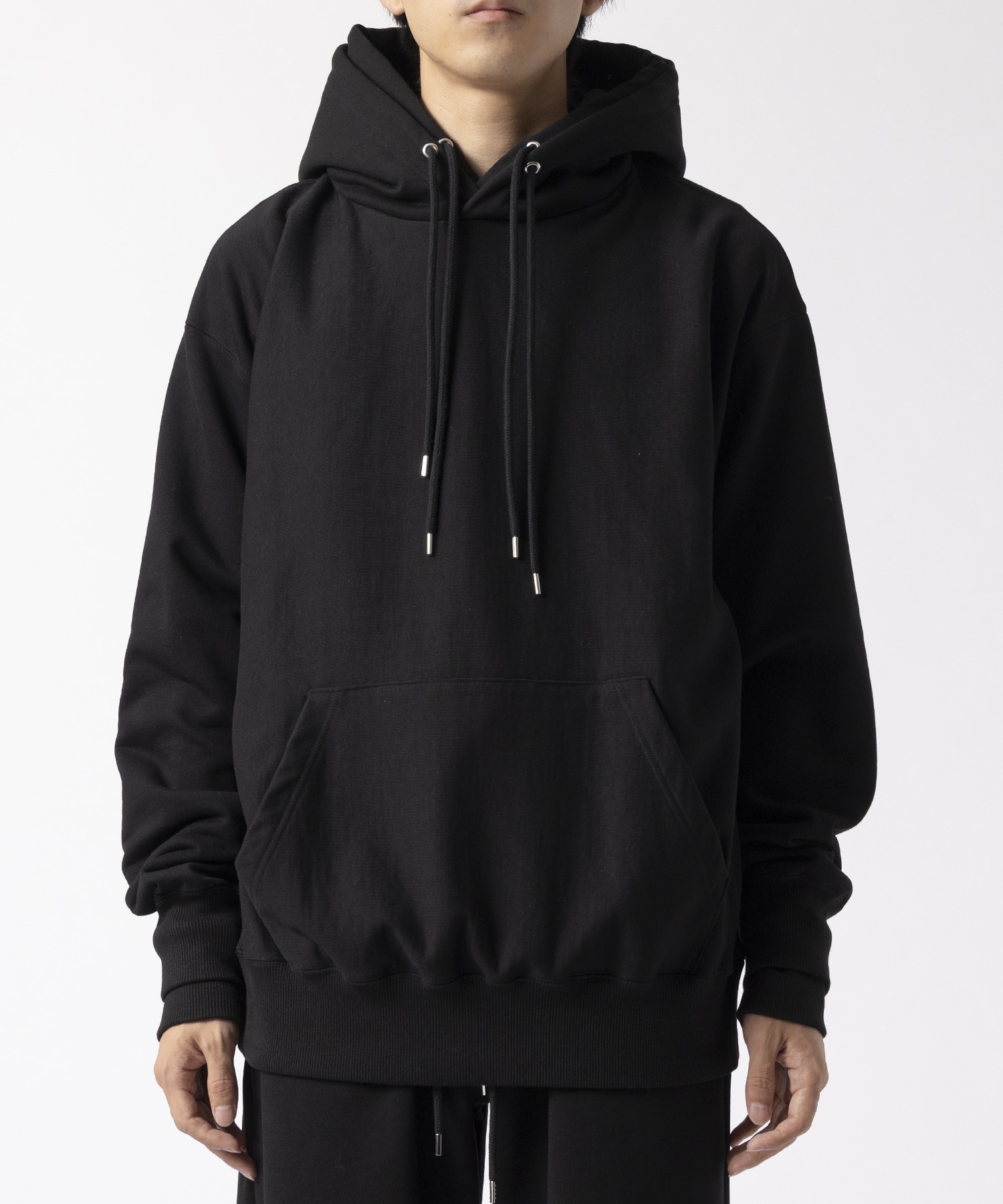 SWEAT STACKED HOODIE