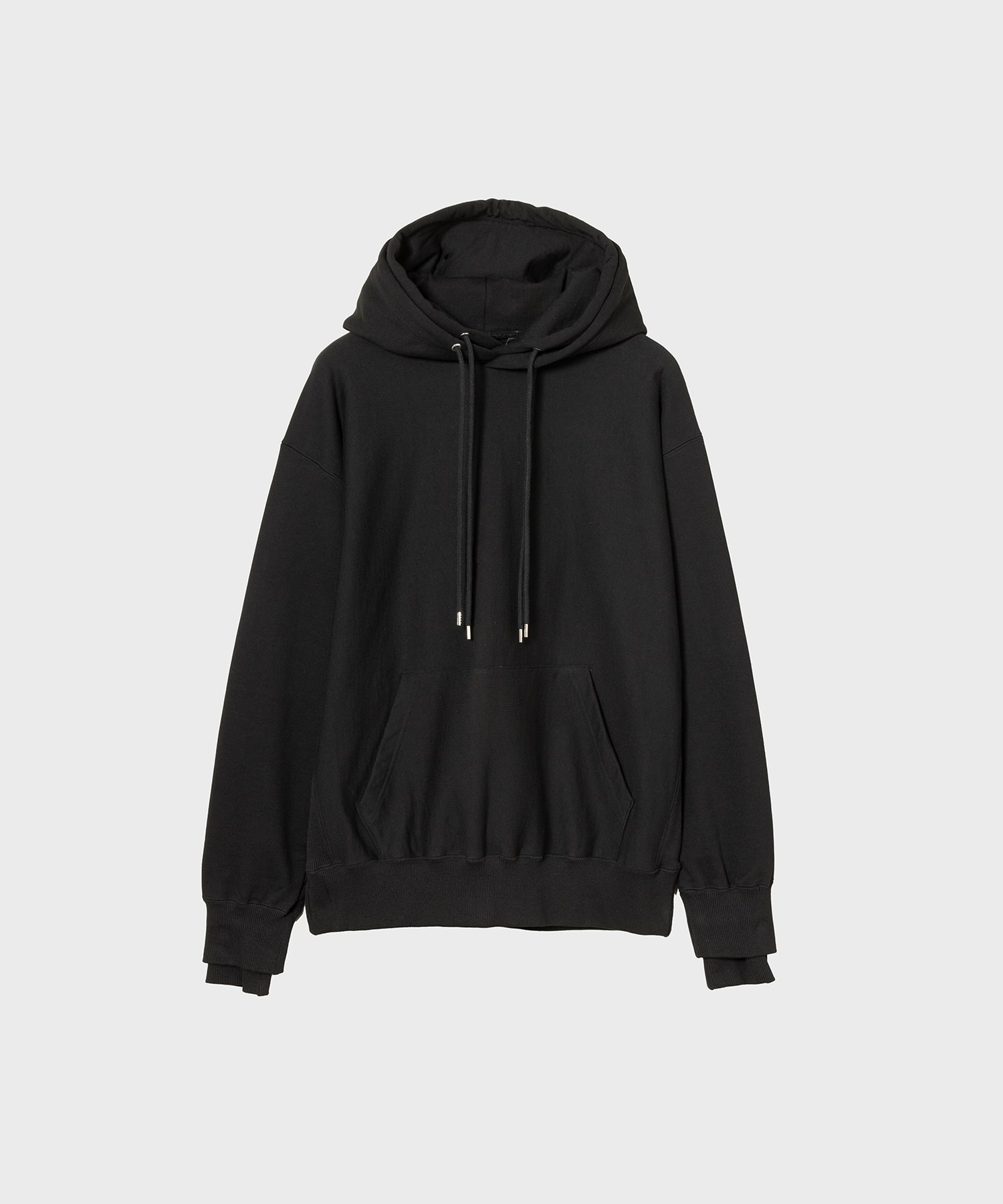 SWEAT STACKED HOODIE