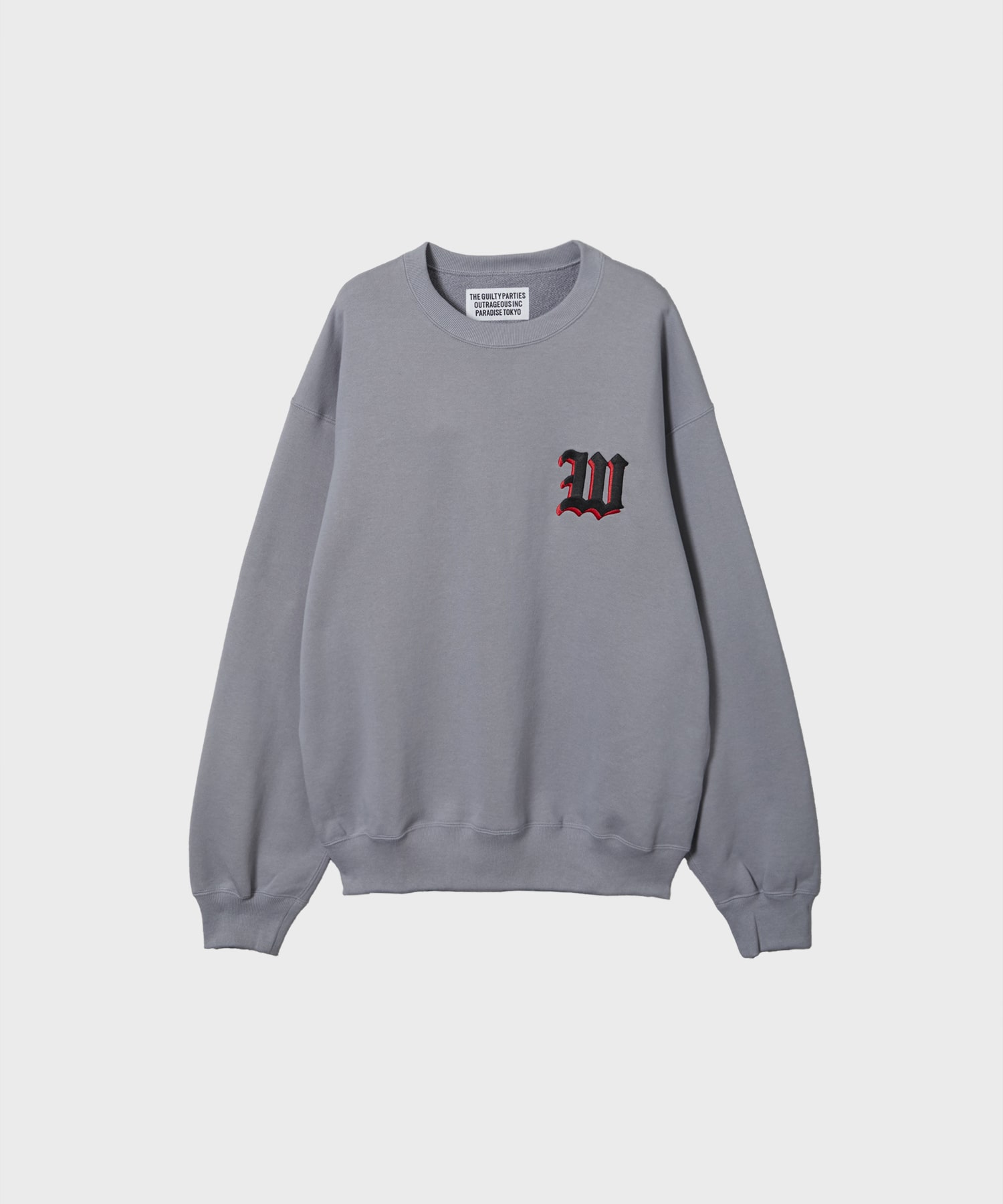 MIDDLE WEIGHT CREW NECK SWEAT SHIRT ( TYPE-2 )