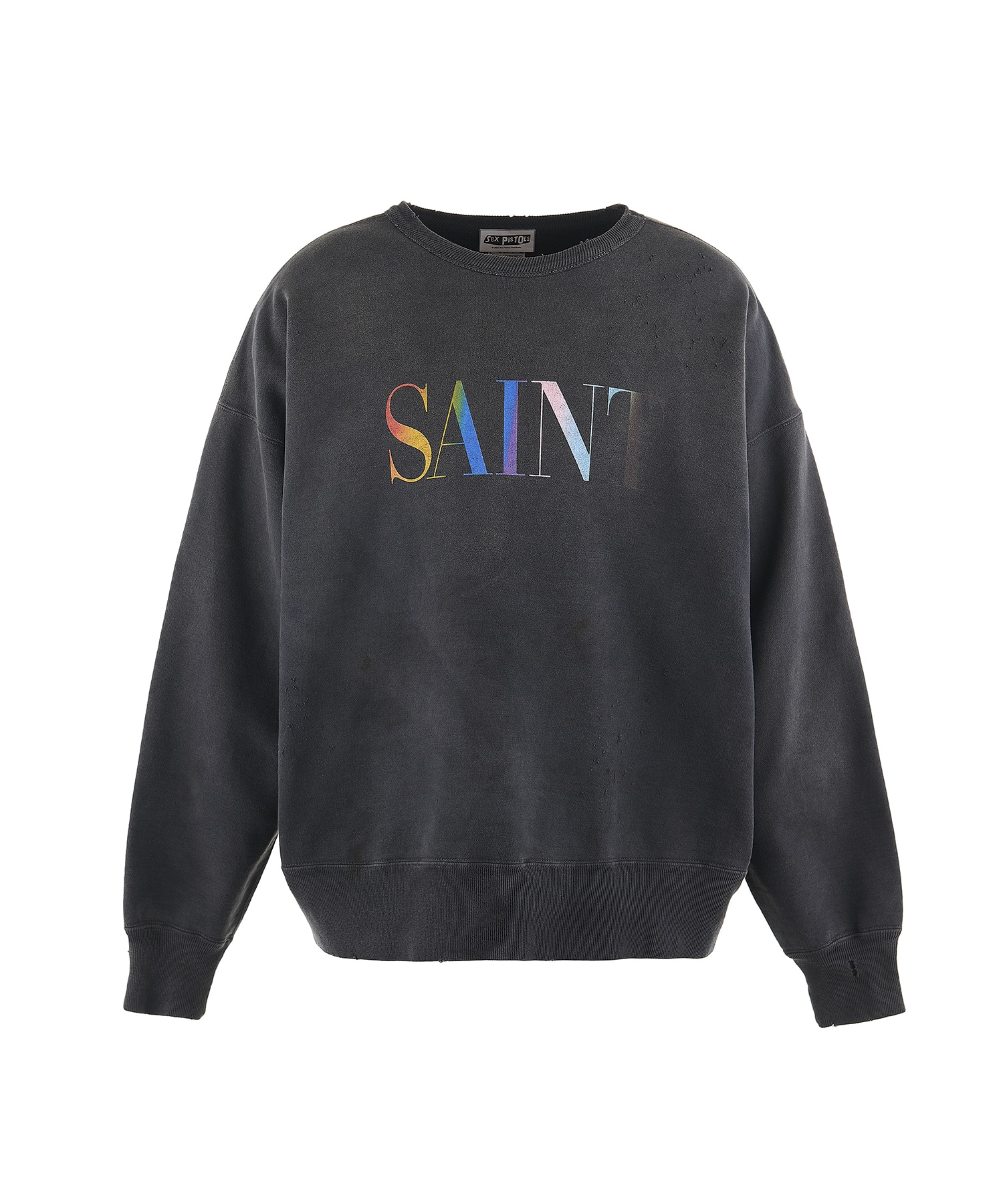 SM-YS1-0000-030/CREW SWT/RAINBOW SNT/BLK