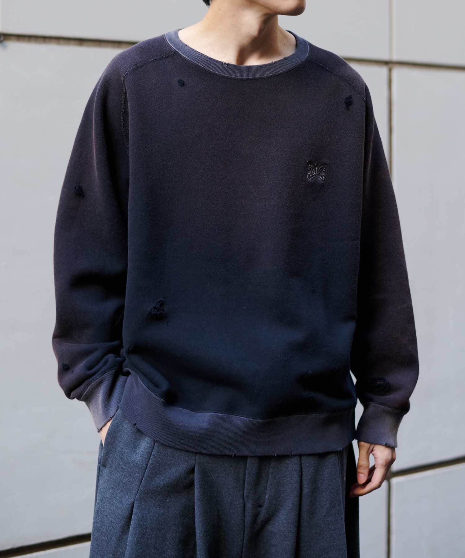 〈別注〉2-Tone CrewNeck Sweat Shirts