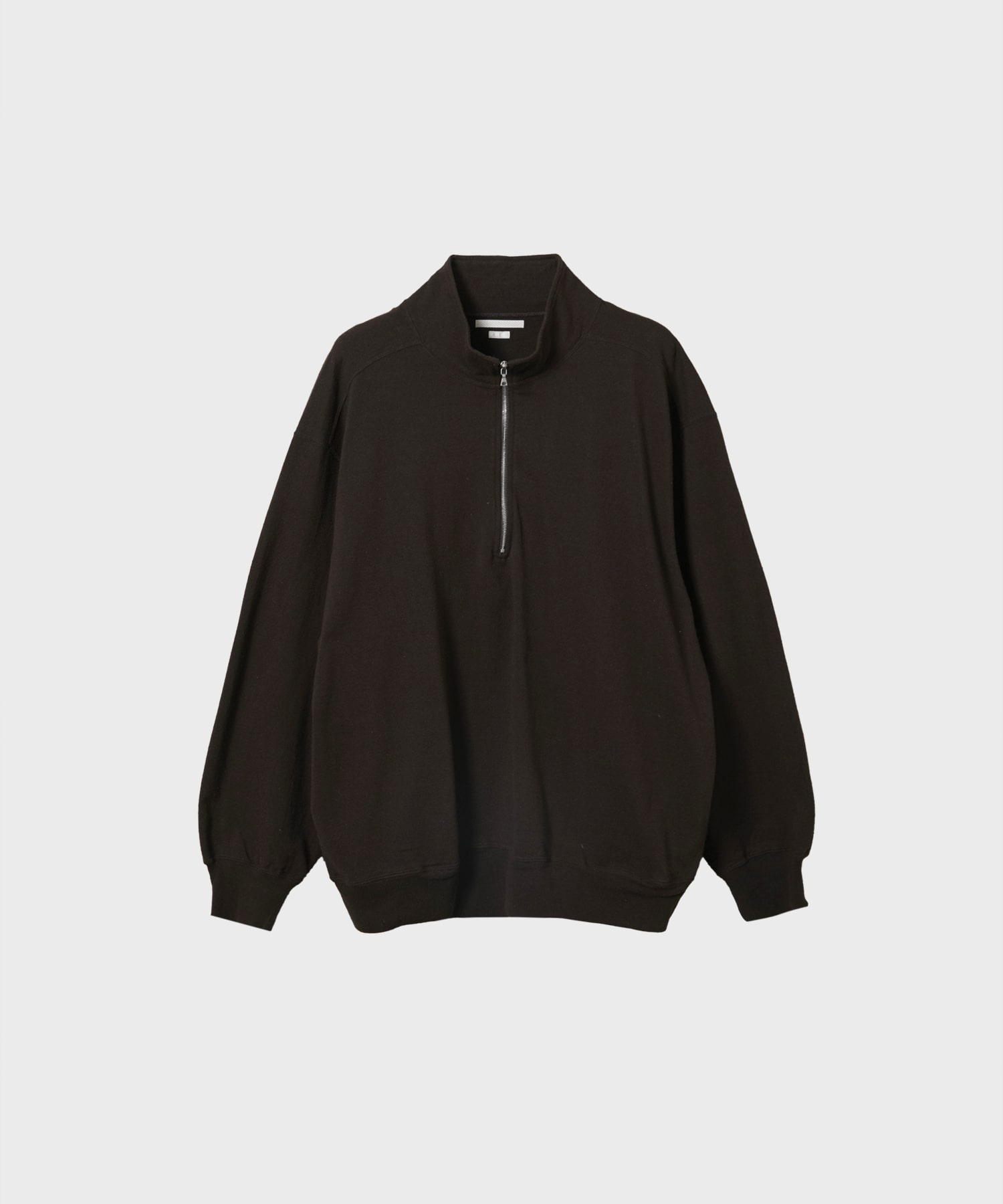 Co/Silk Nep Harf-Zip