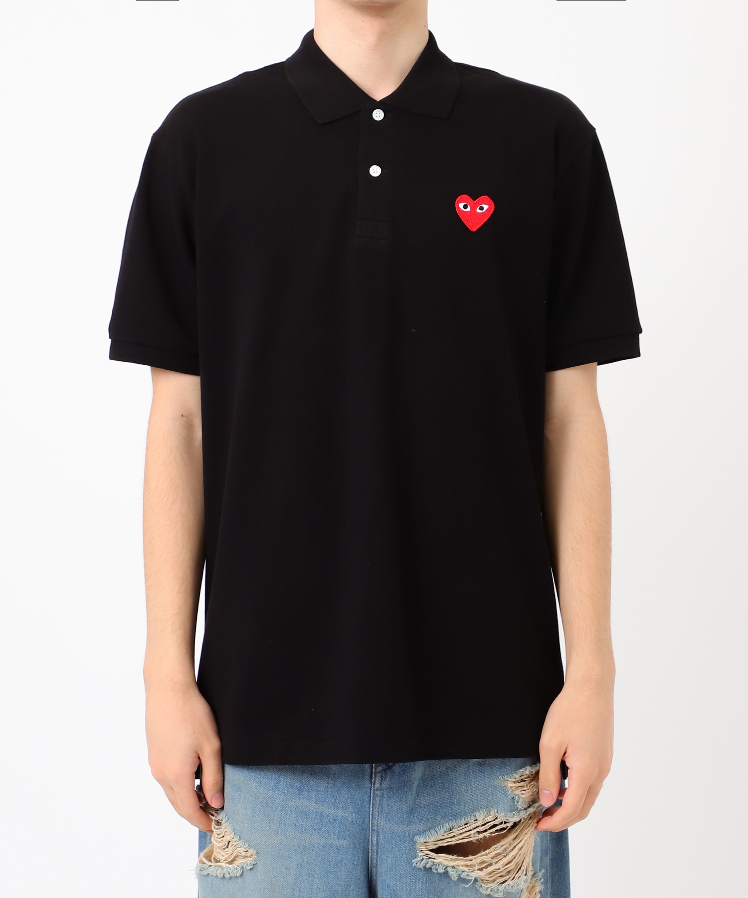 AX-T006-051 Unisex Polo  Black