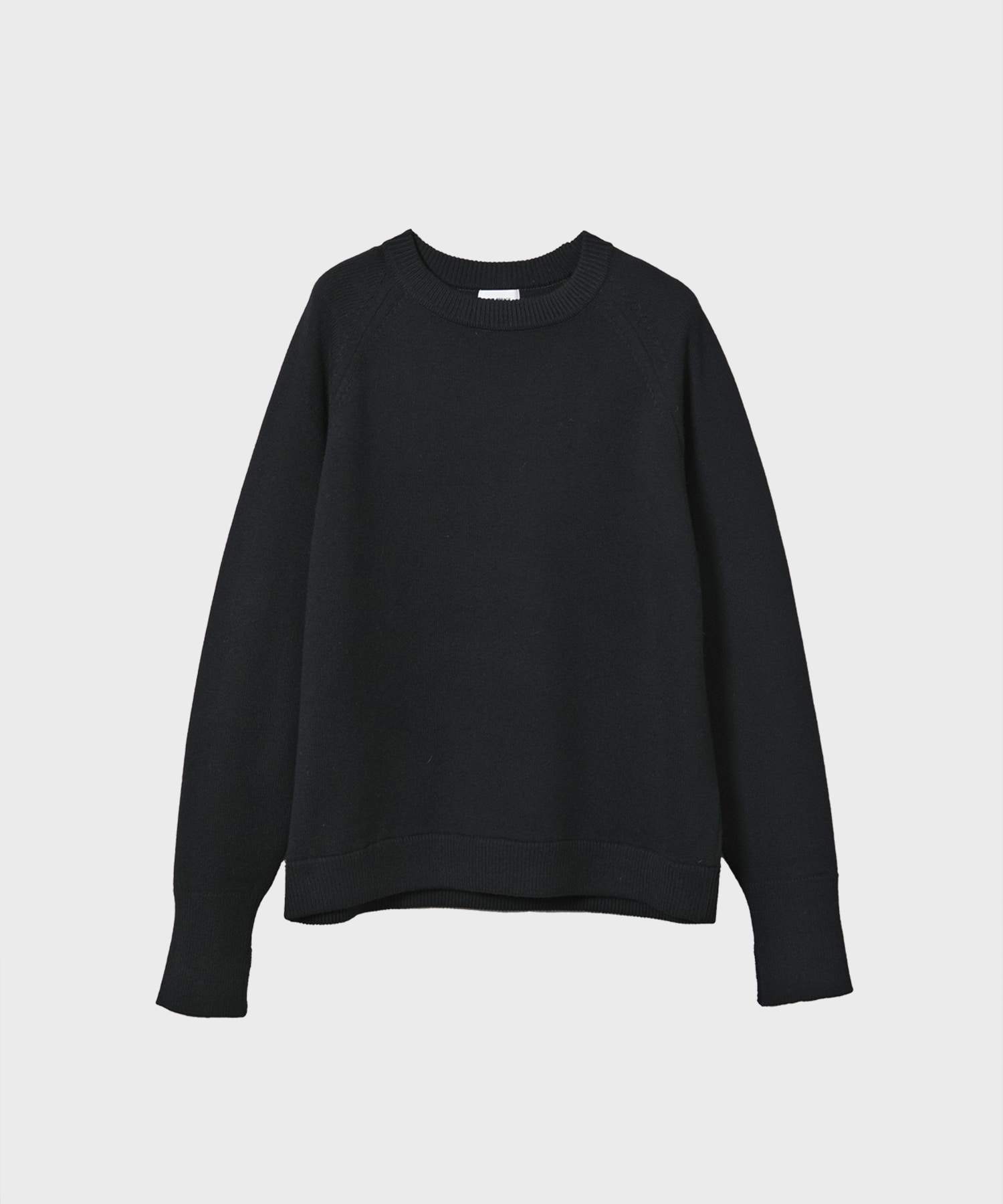 RERACS RAGLAN CREW NECK PULLOVER KNIT