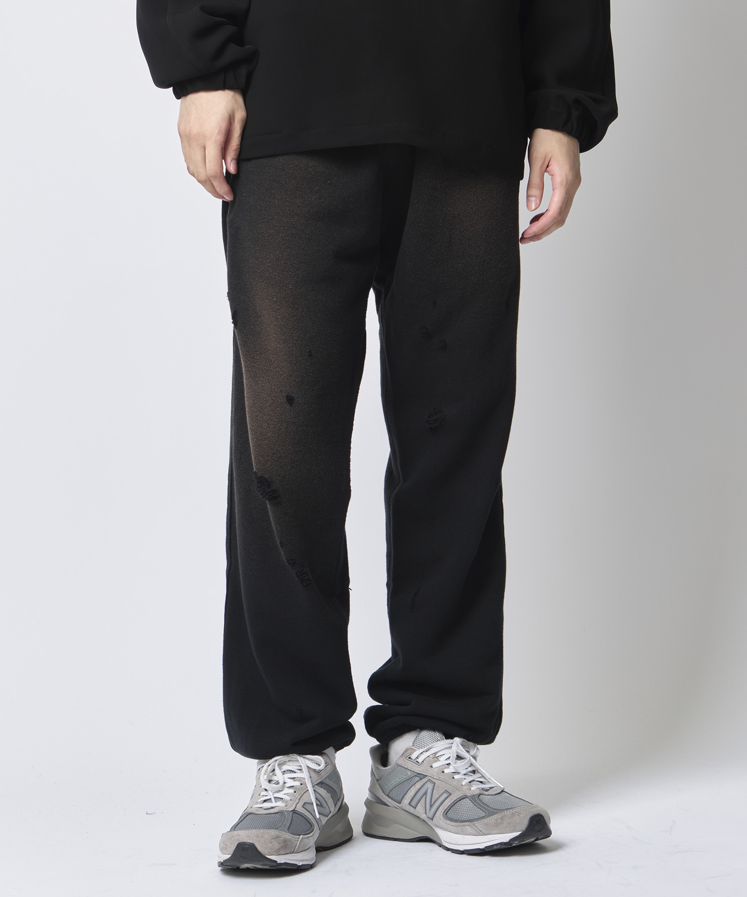 2-Tone String Sweat Pant - Cotton French Terry