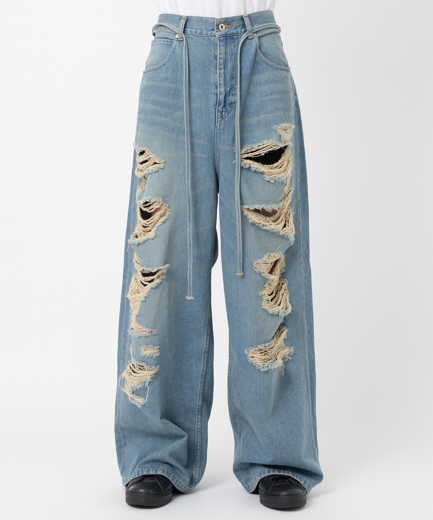 BORO DENIM PANTS