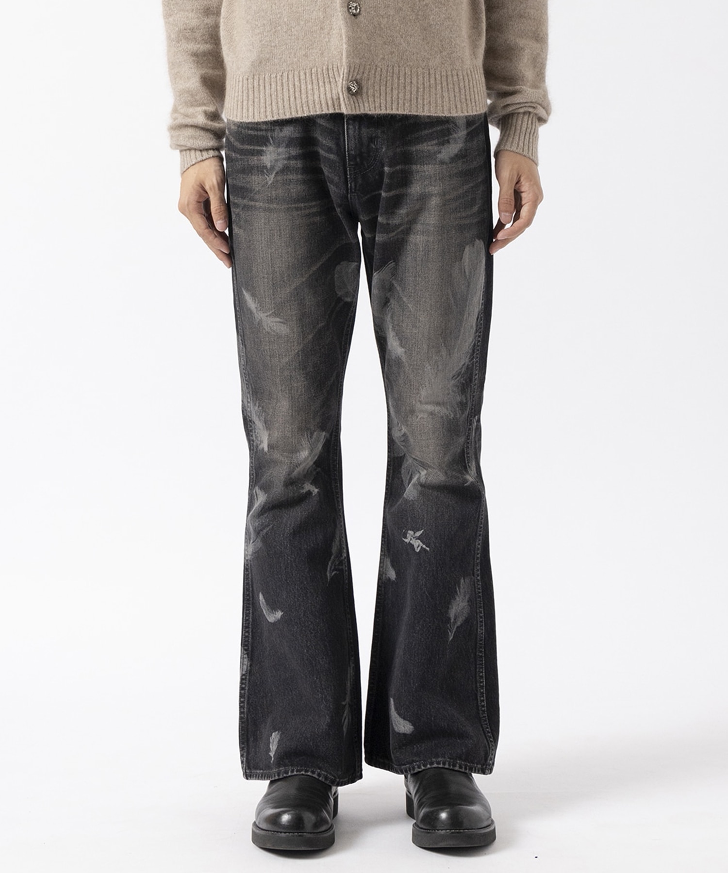 MASU BOYSBELL-BOTTOM JEANS