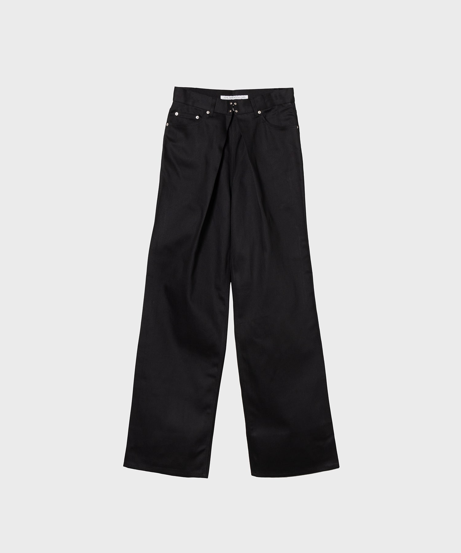 RIGID DENIM WIDE PANTS