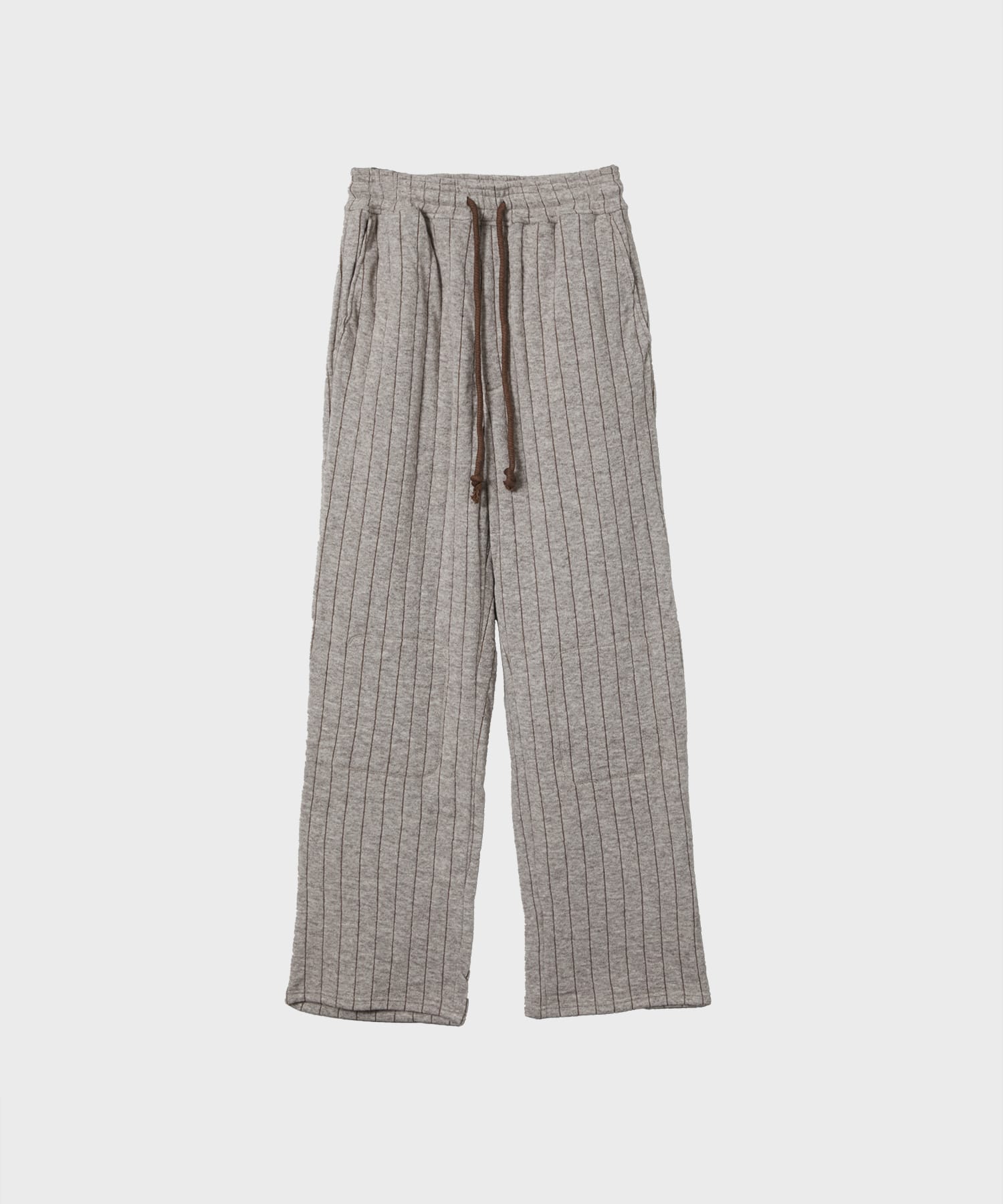 Striped Quilt jacquard Trousers