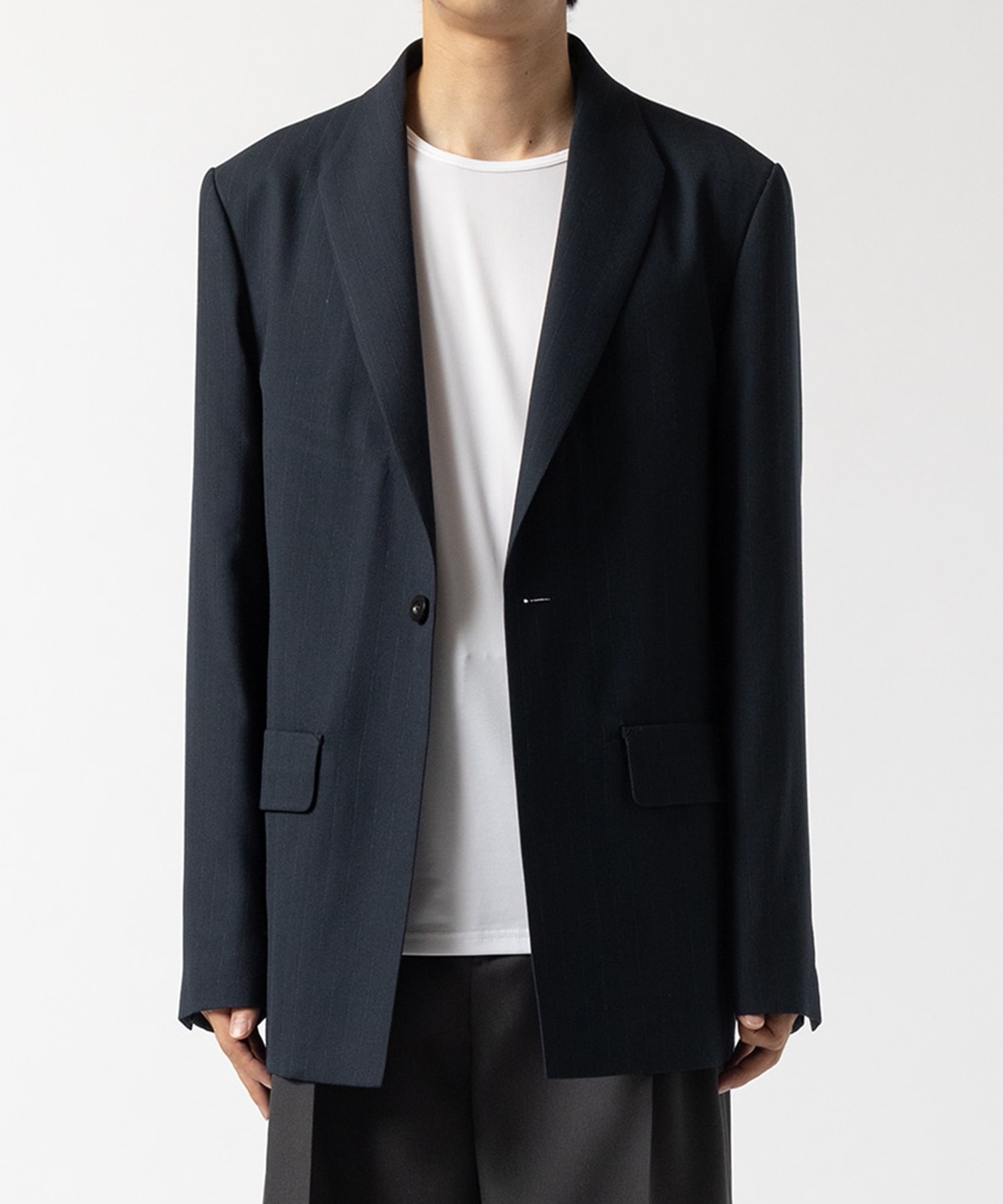 MODIFIED SHAWL COLLAR JACKET