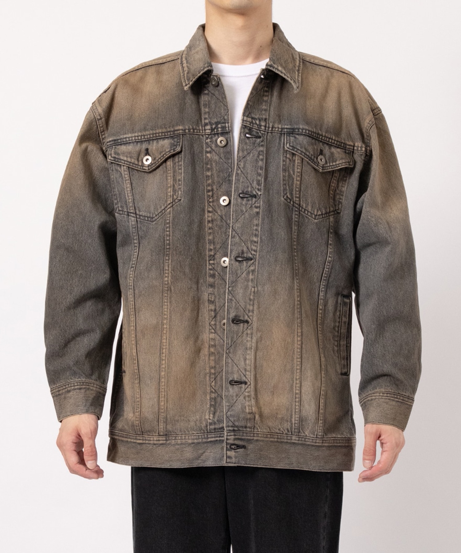 RUST DENIM JACKET