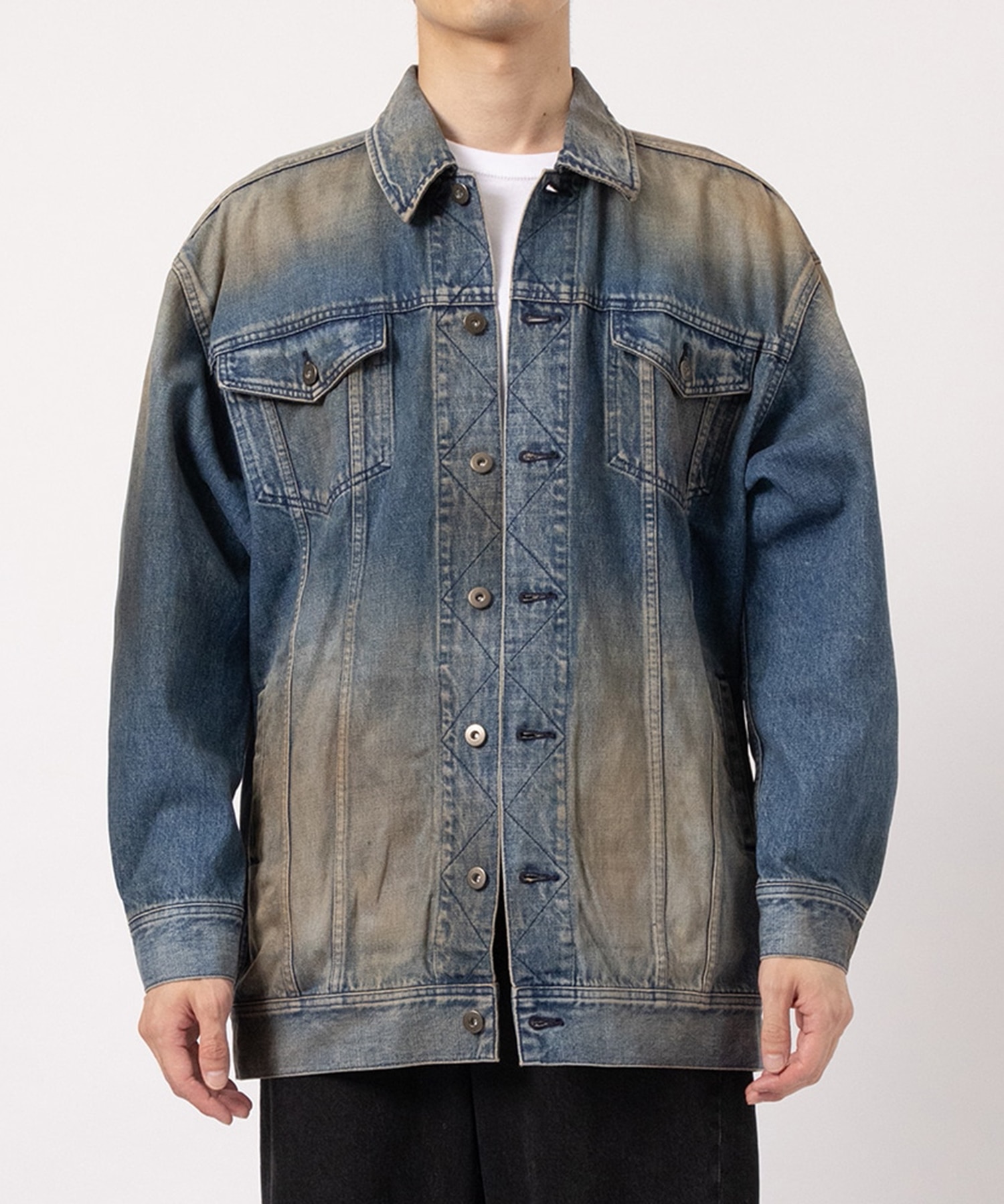 RUST DENIM JACKET