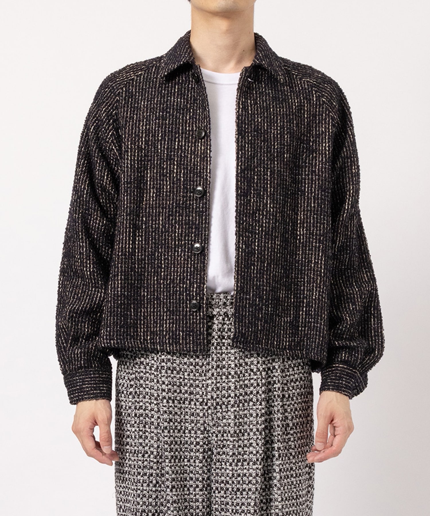 LOOP TWEED SHORT JACKET