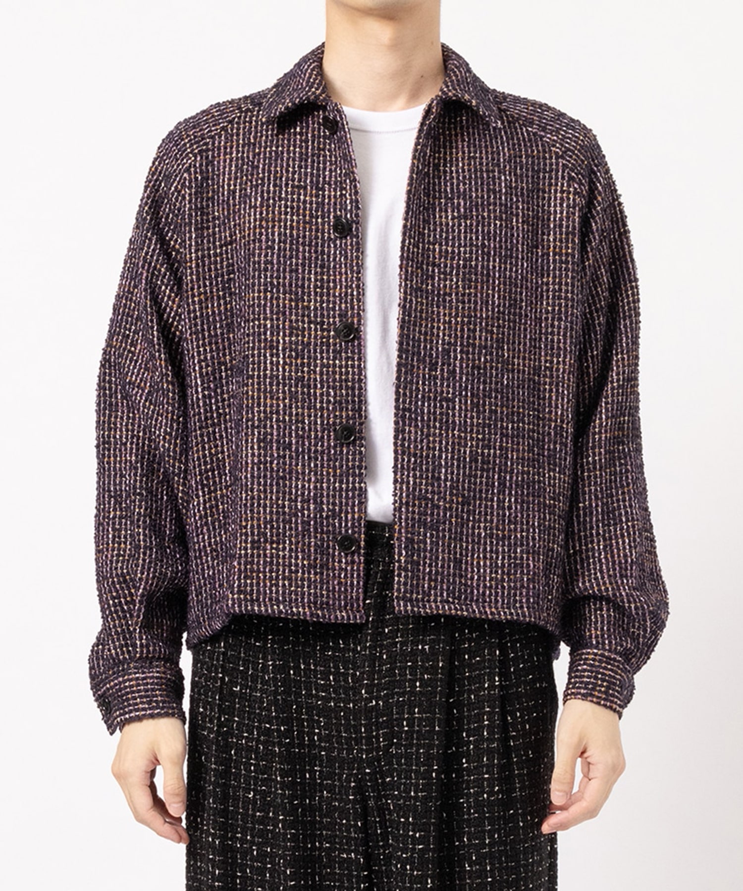 LOOP TWEED SHORT JACKET