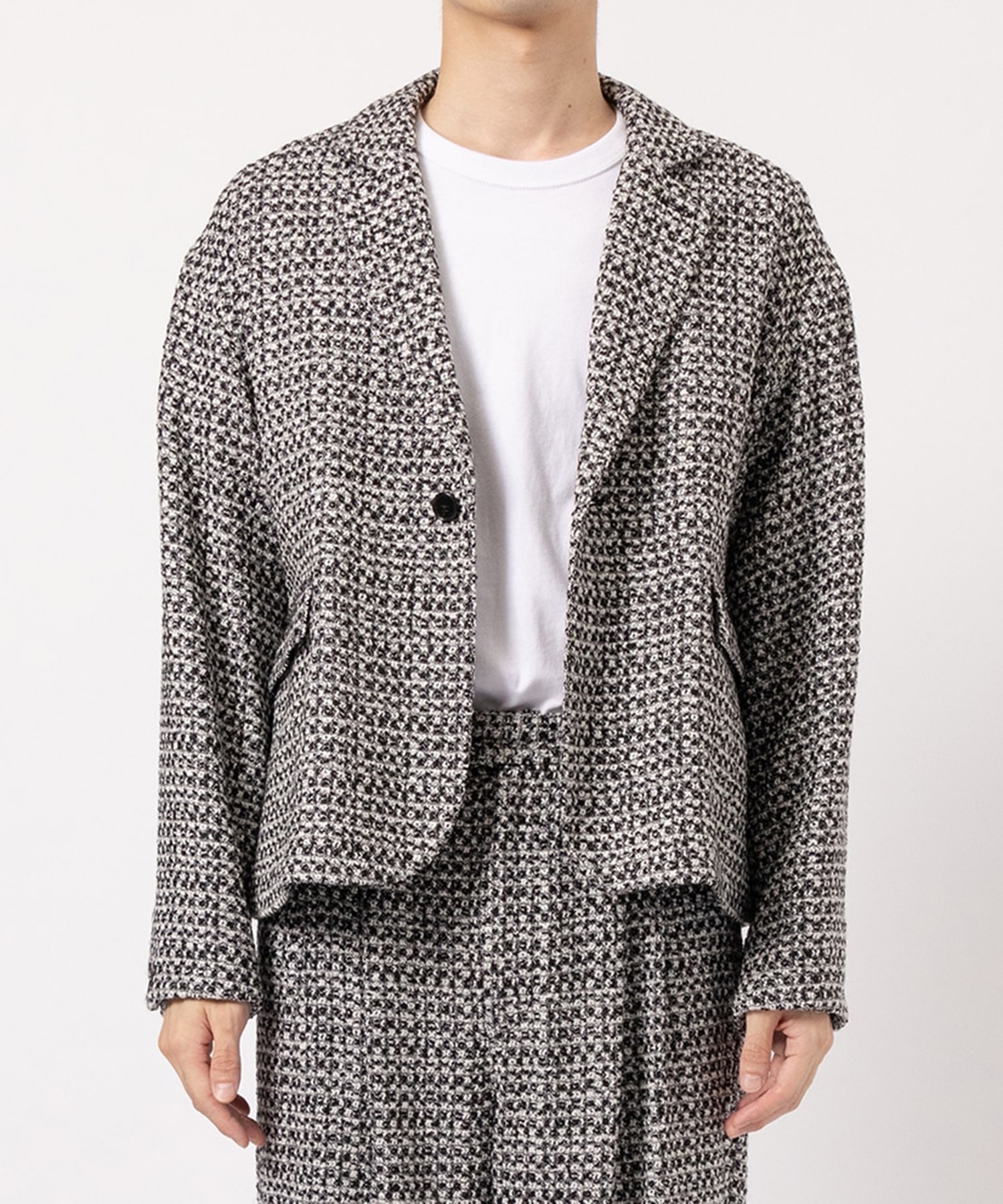 別注 TWEED SHORT JACKET