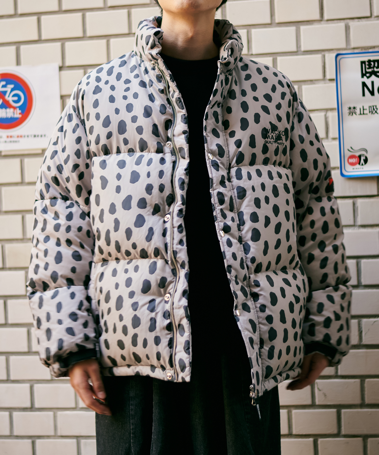 LEOPARD DOWN JACKET