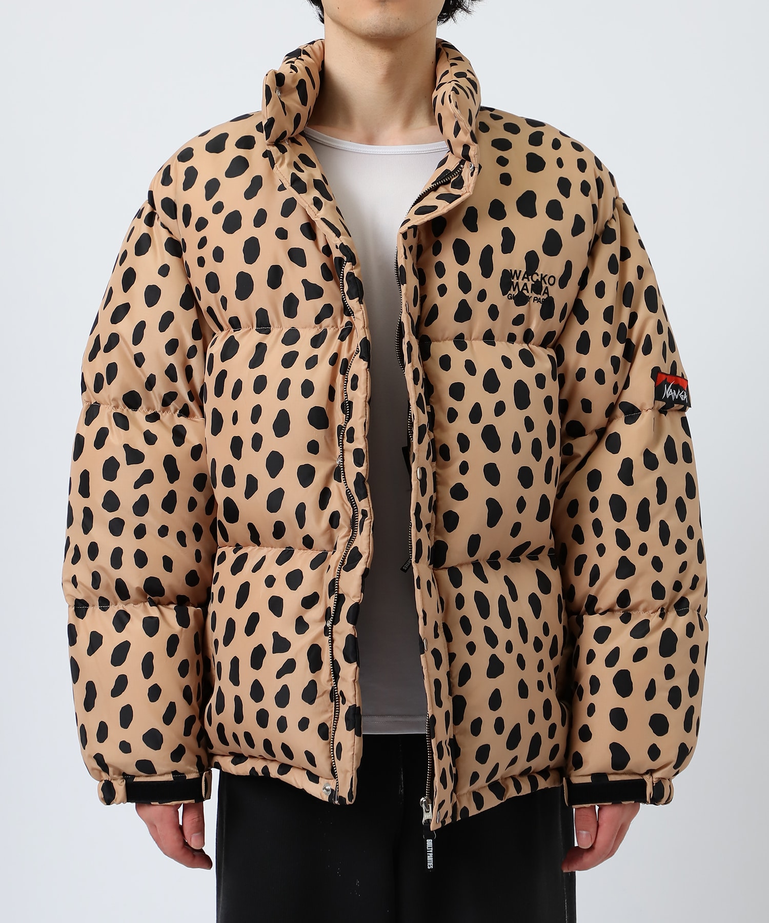 LEOPARD DOWN JACKET