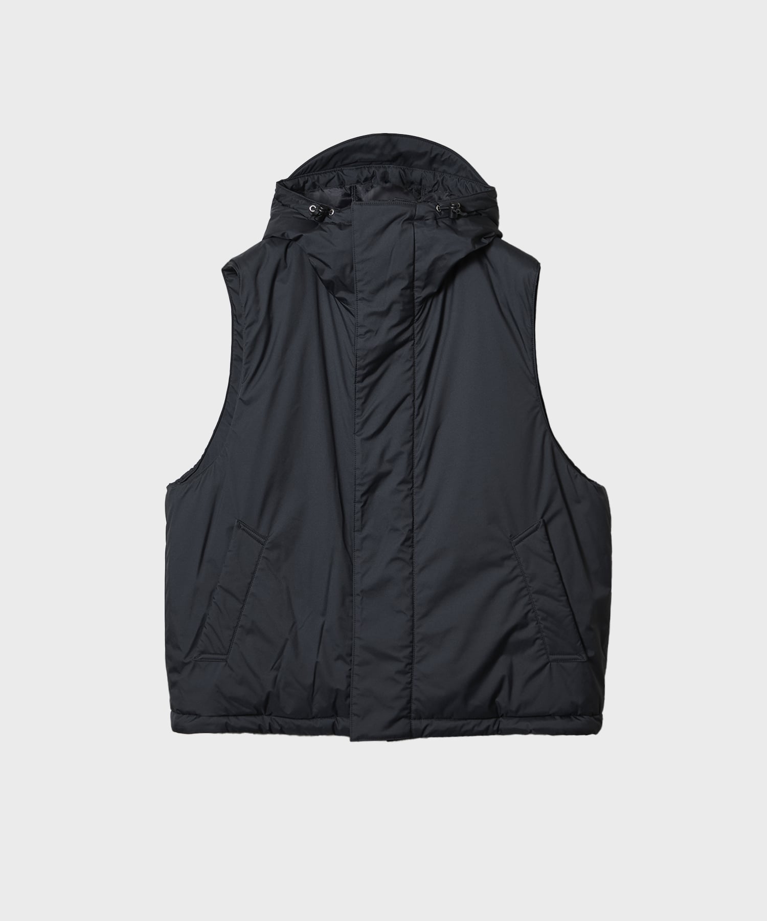 Padded hood vest