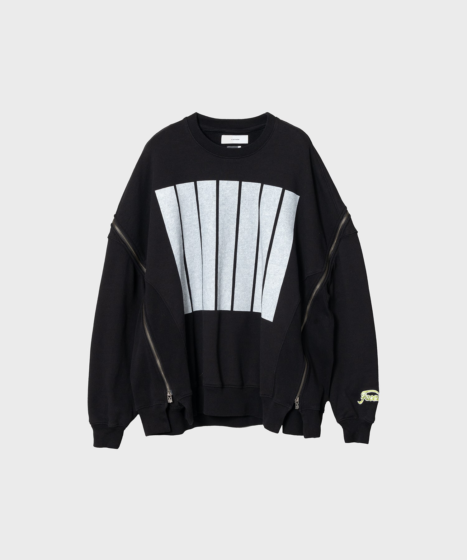 7BARS ZIPPER SWEAT