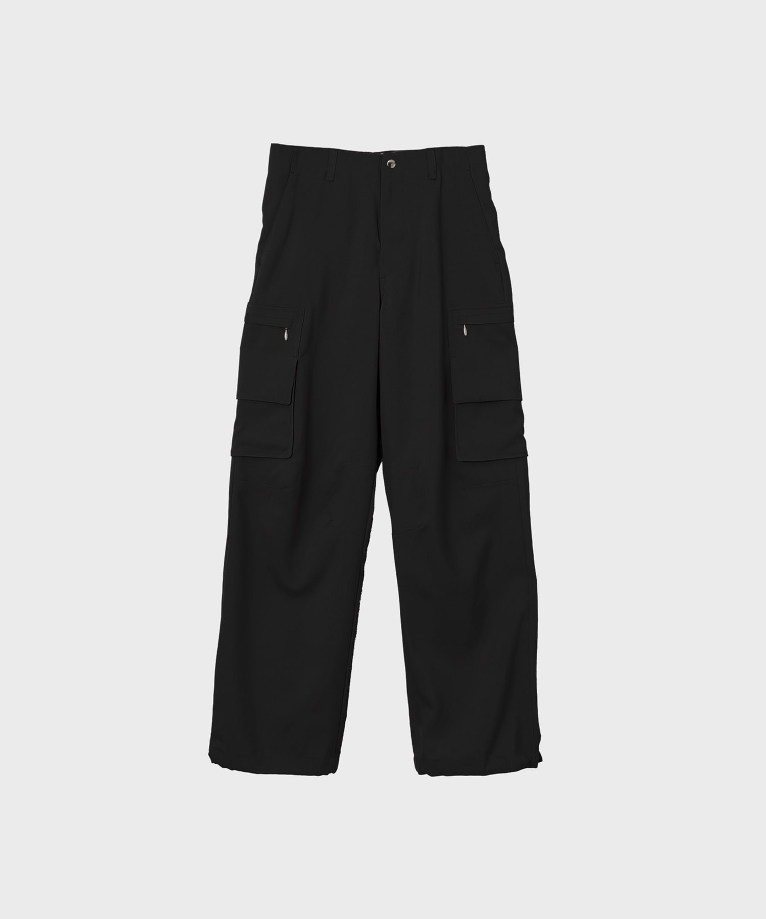 Water-repellent Wool Cargo Trousers