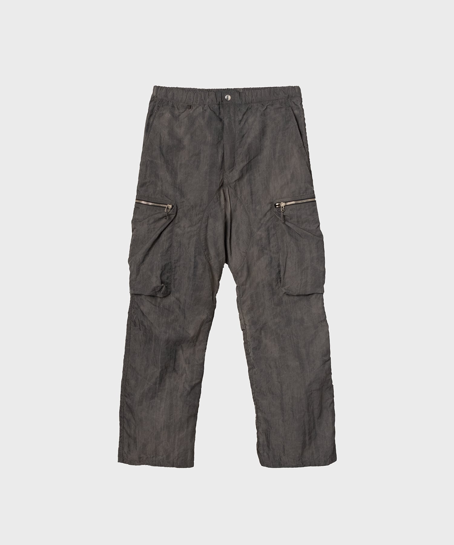 GARMENT DYED NYLON  CARGO TROUSERS