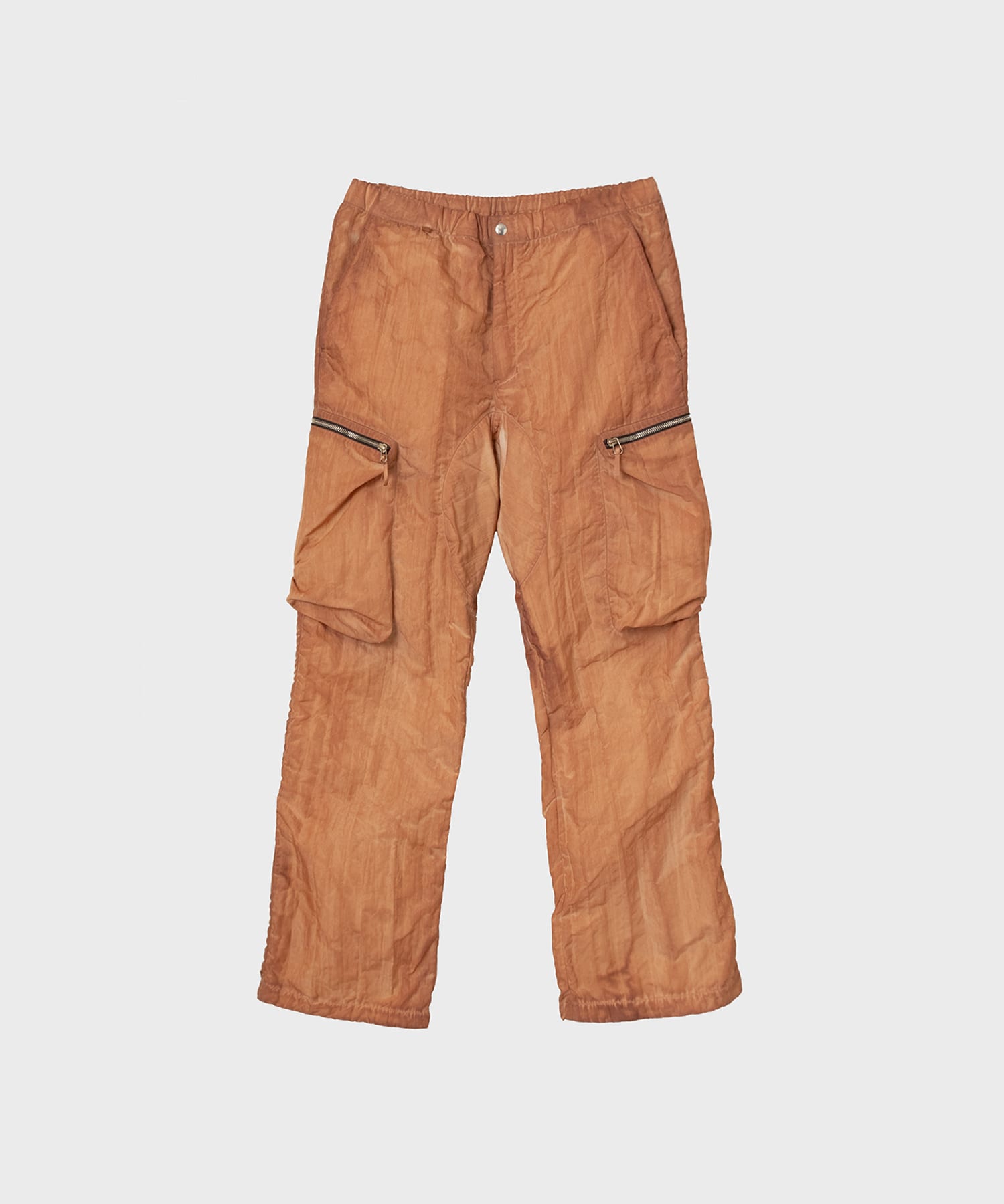 GARMENT DYED NYLON  CARGO TROUSERS