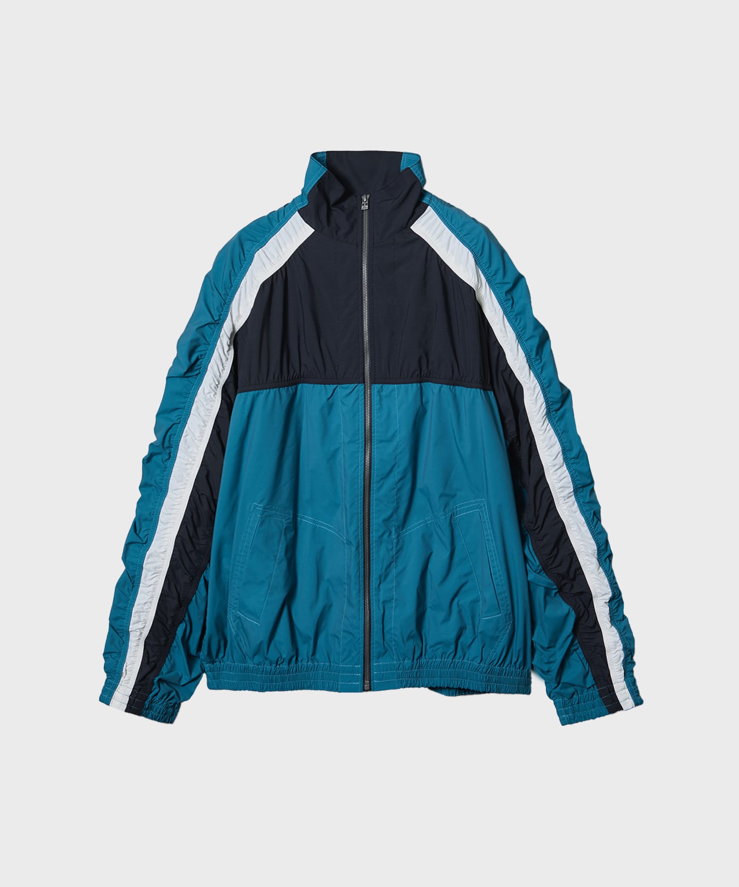 GATHERED SEAM TRACK JACKET