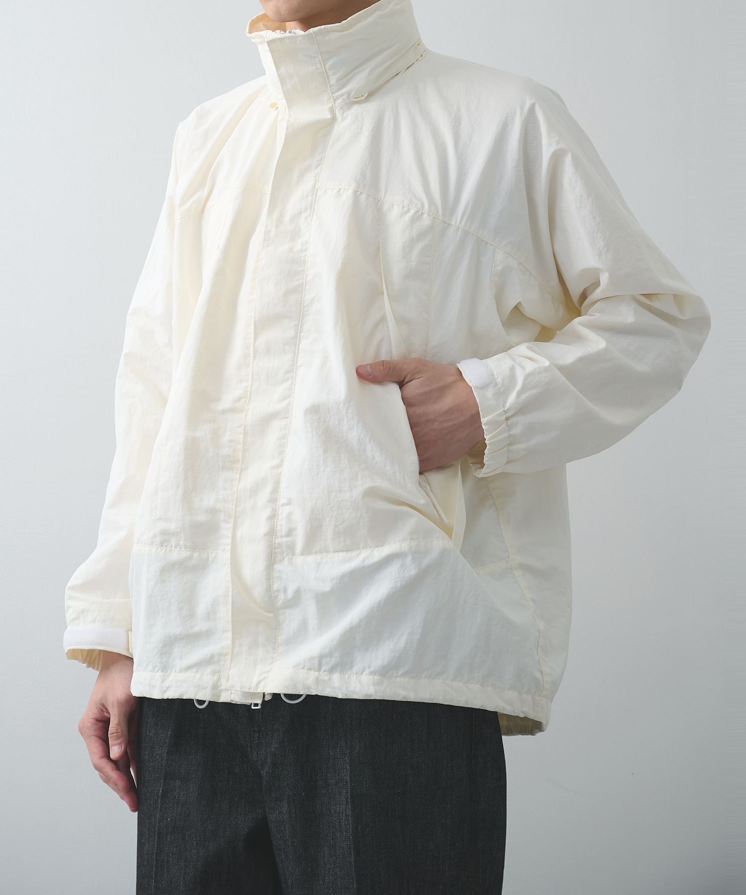 別注 9246-BL03-014 HOOD JACKET WHITE EDITION